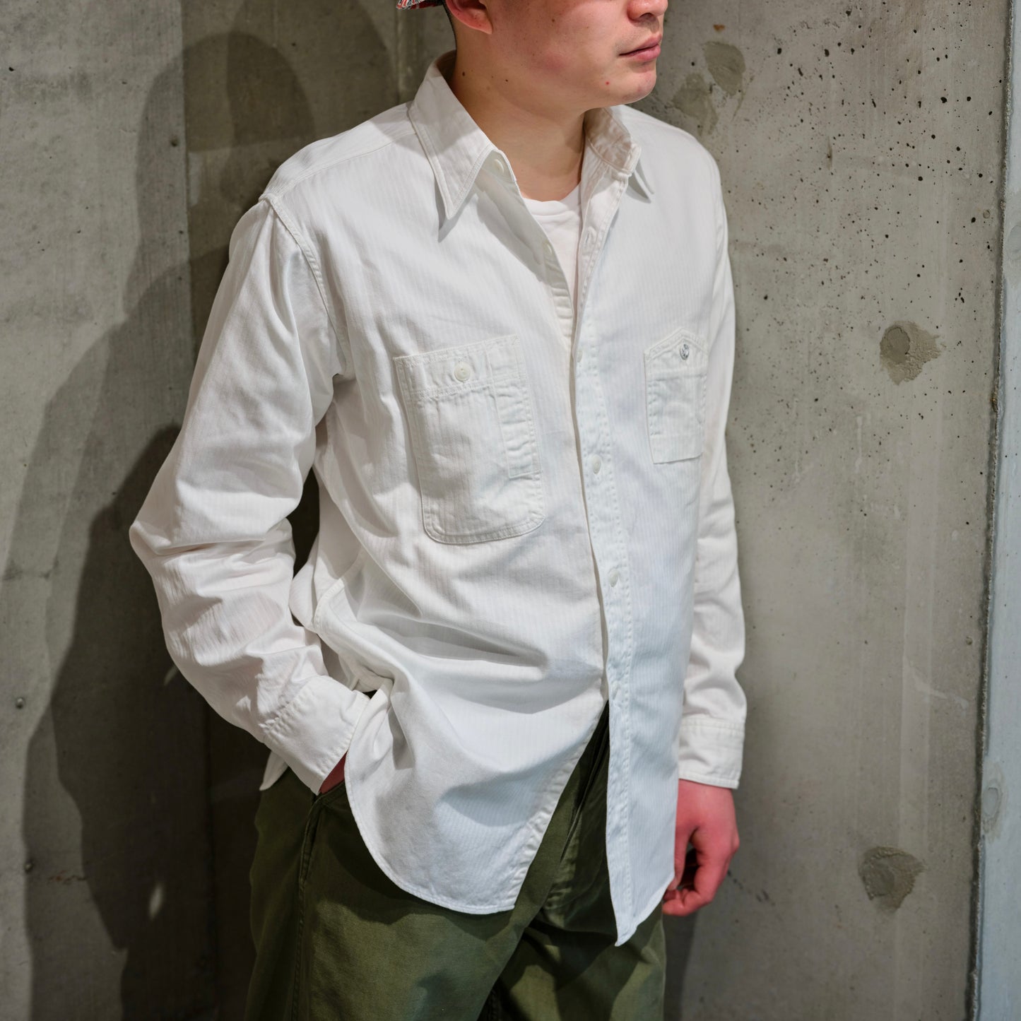 BIG YANK Y1943 SHRITS L/W HRRING-BONE