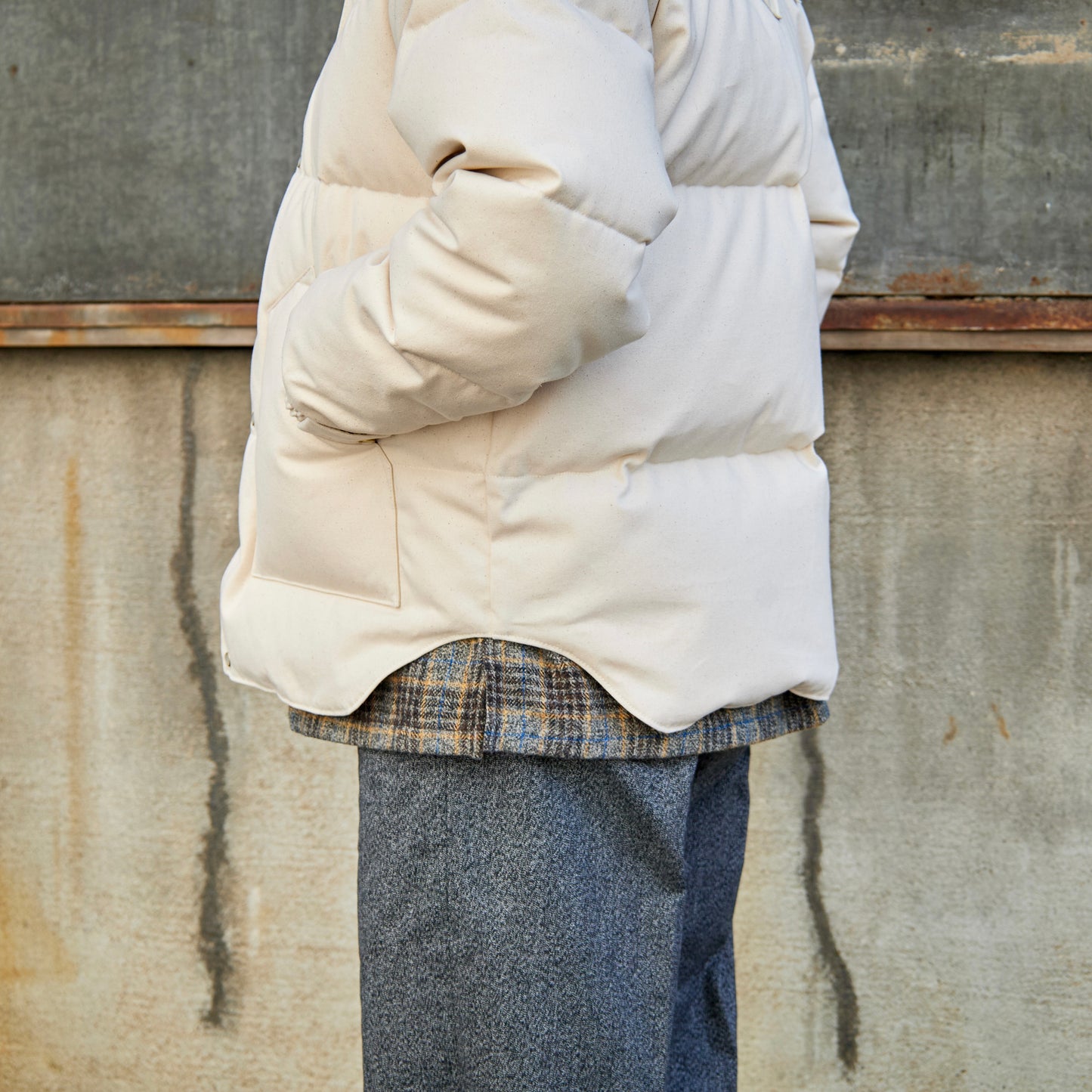 RMFC for ANATOMICA CHRISTY JACKET DUCK NATURAL