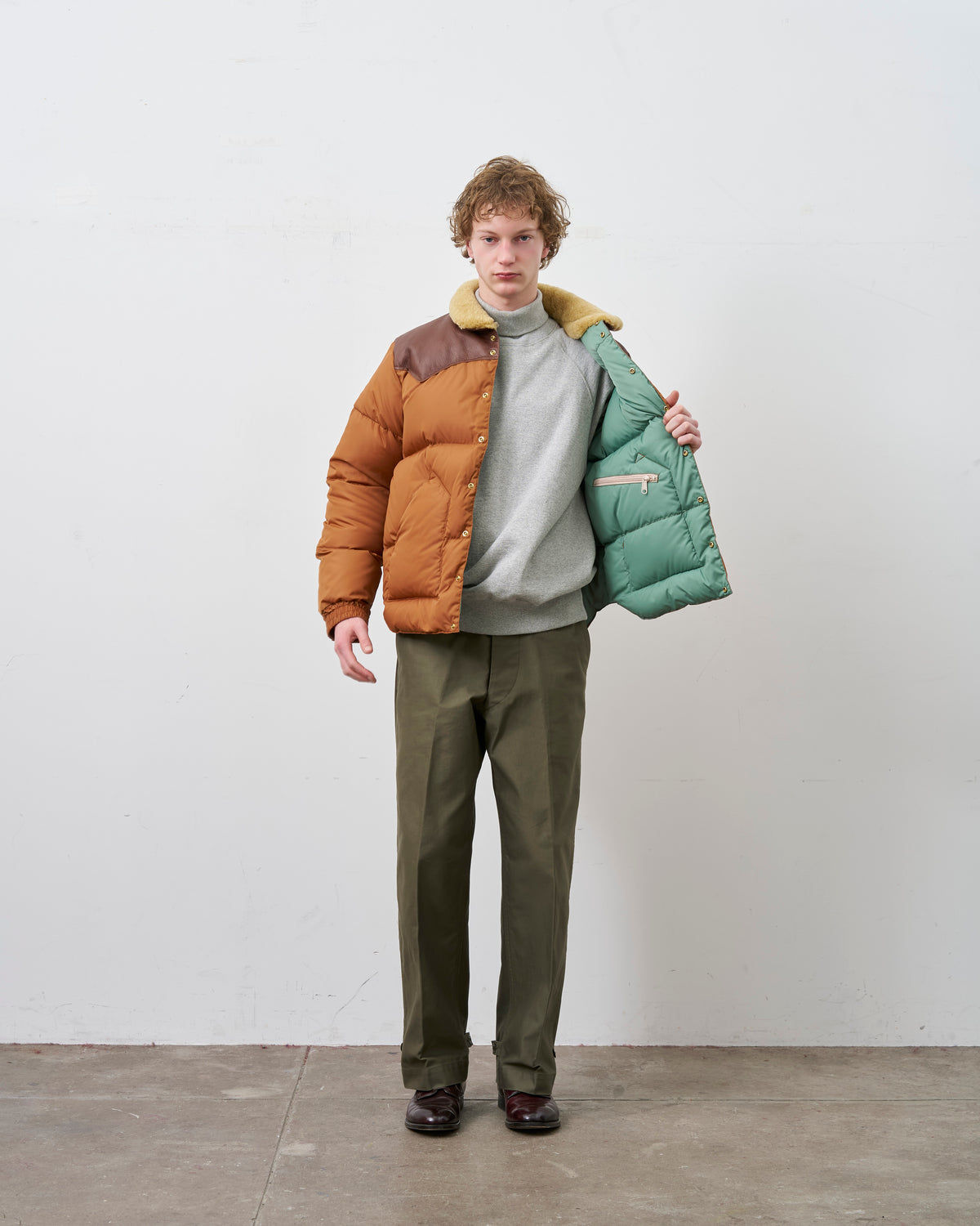 RMFC CHRISTY JACKET D.BROWN