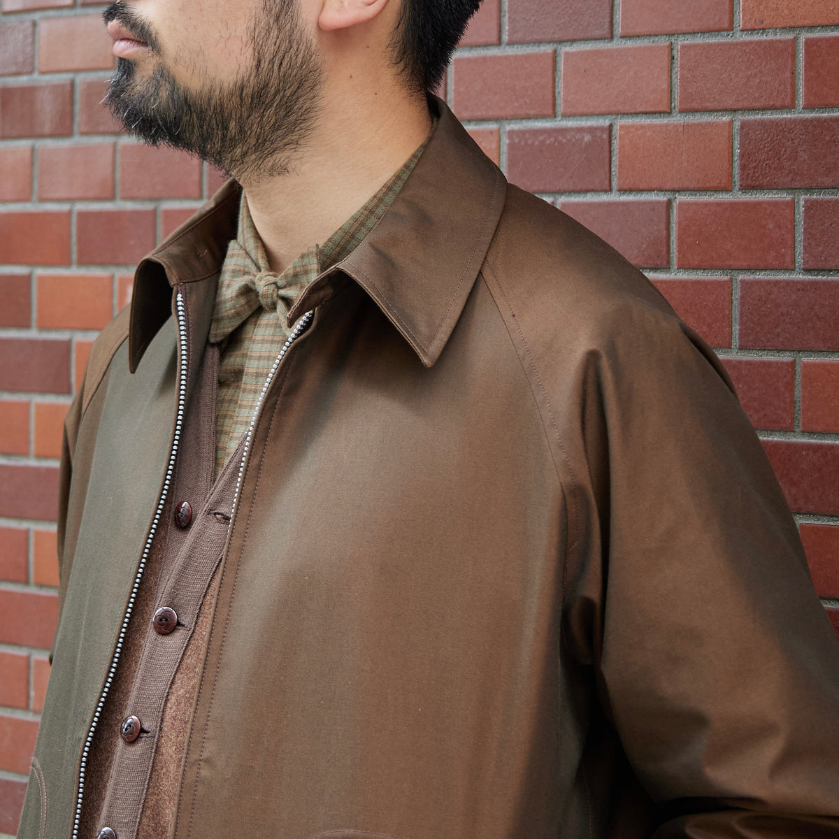 ANATOMICA by BRAGGIN' DRAGON VAN NUYS JACKET BROWN