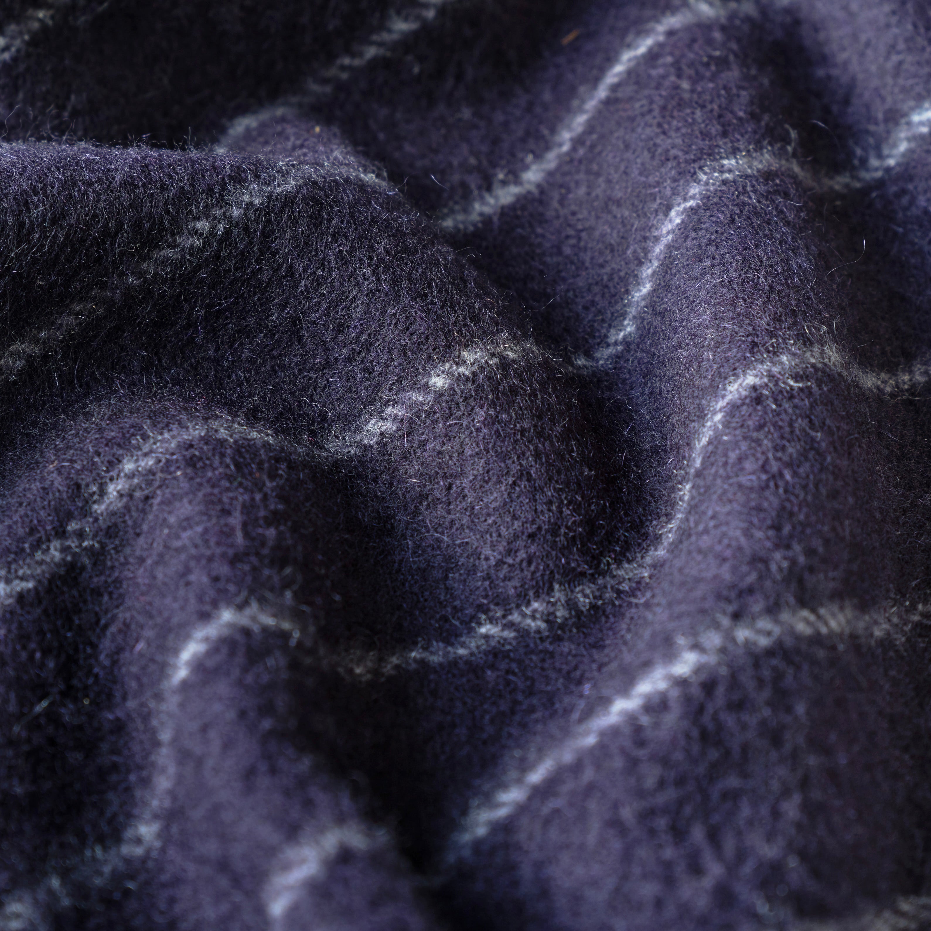 FOX BROTHERS CASHMERE SCARF CHALK STRIPE – ANATOMICA NAGOYA