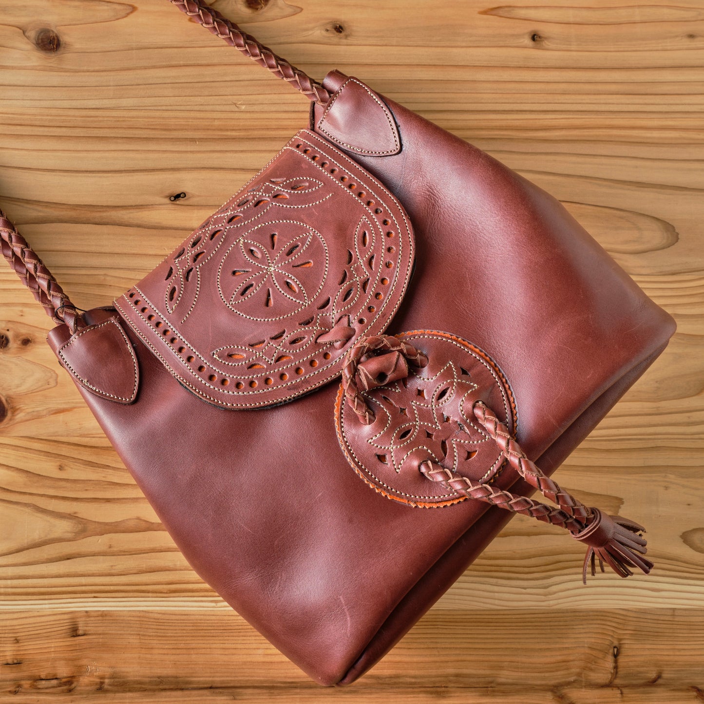 ANDALUSIA SEVILLA BAG BROWN