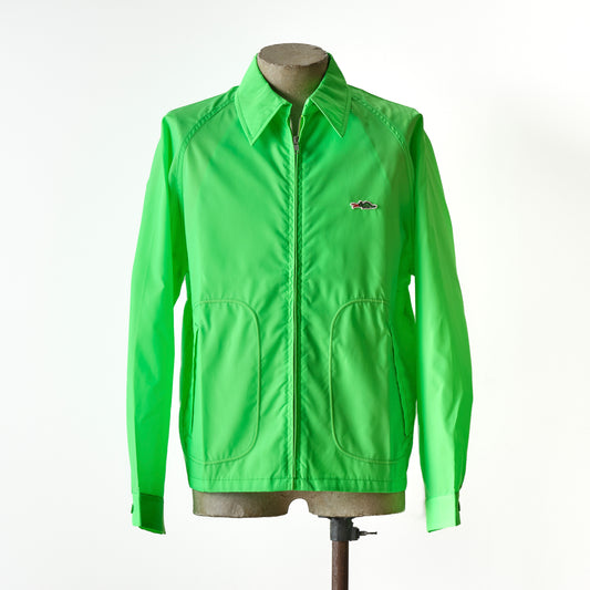 【70% OFF】Braggin' Dragon GOLF JACKET NEON COLOR GREEN