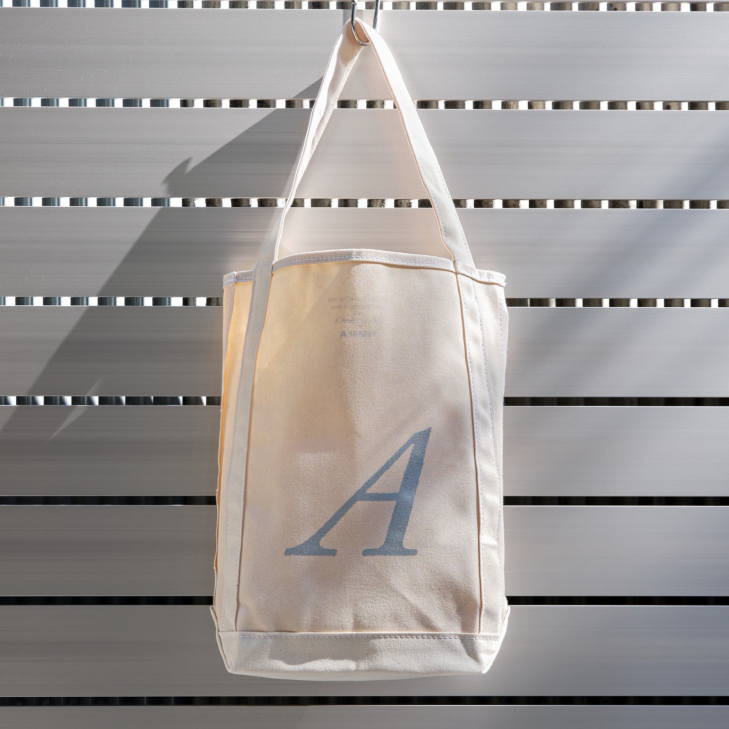 ANATOMICA by TEMBEA BAGUETTE TOTE COTTON CANVAS NATURAL