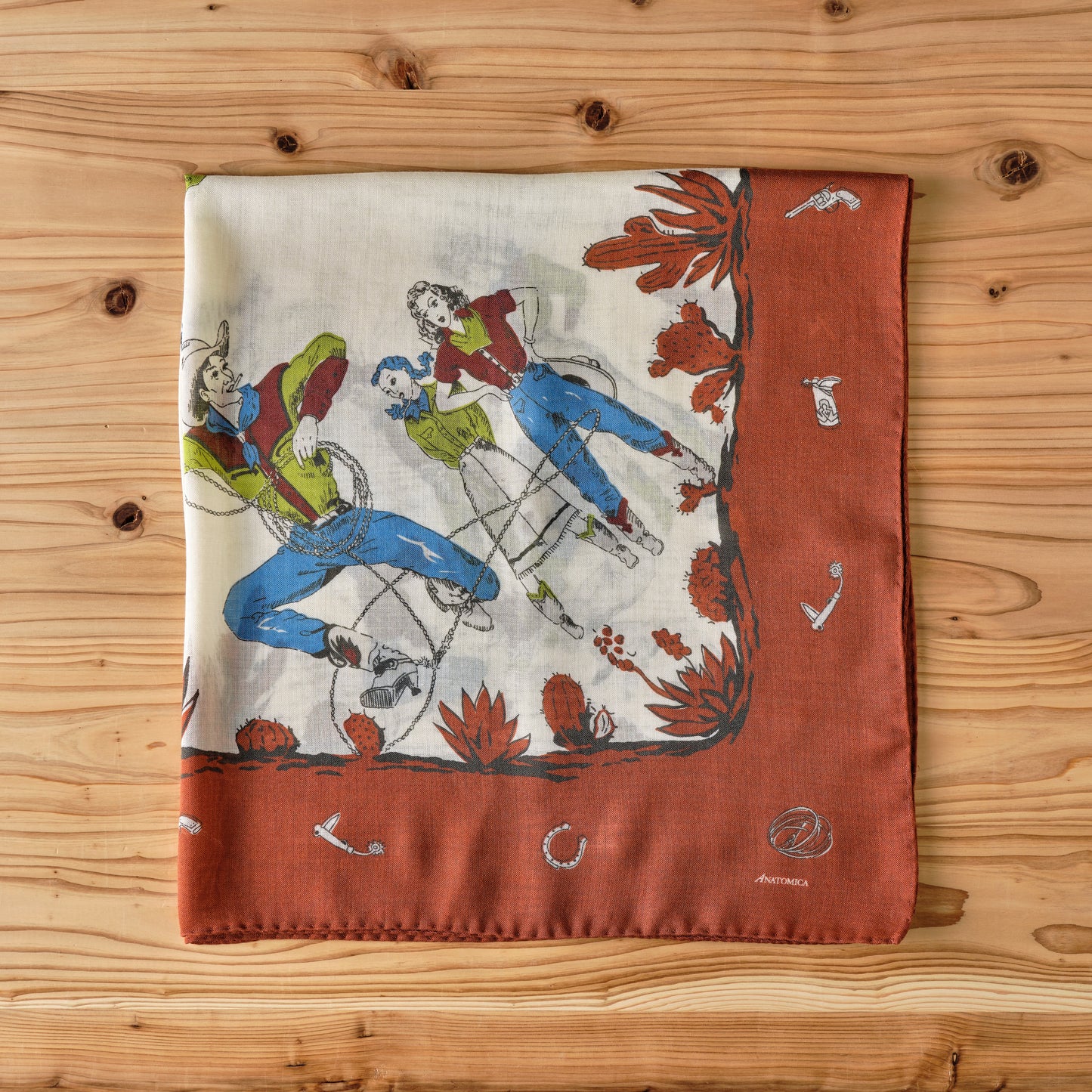 SQUARE SCARF WESTERN