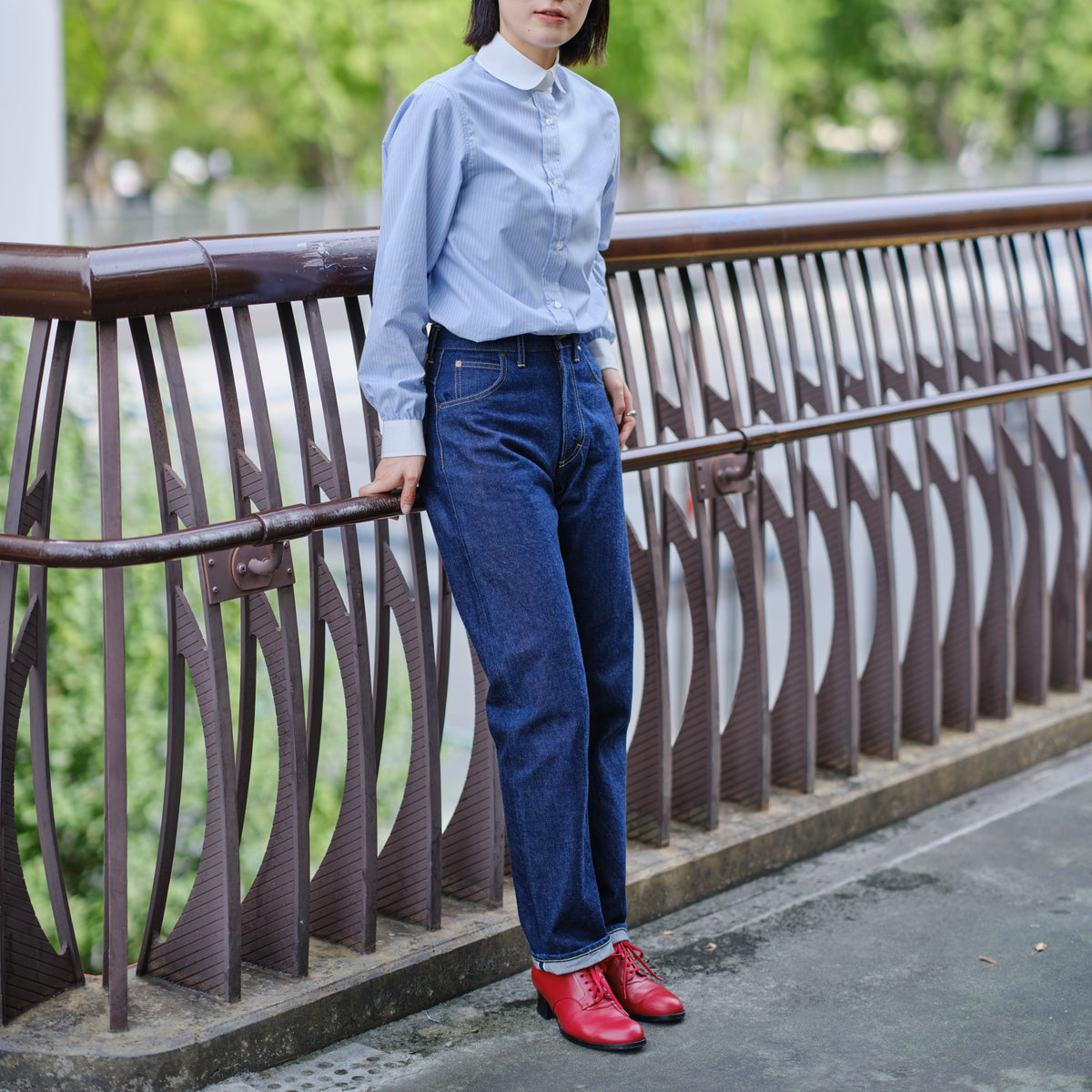 618 MARILYN Ⅱ DENIM ONE WASH