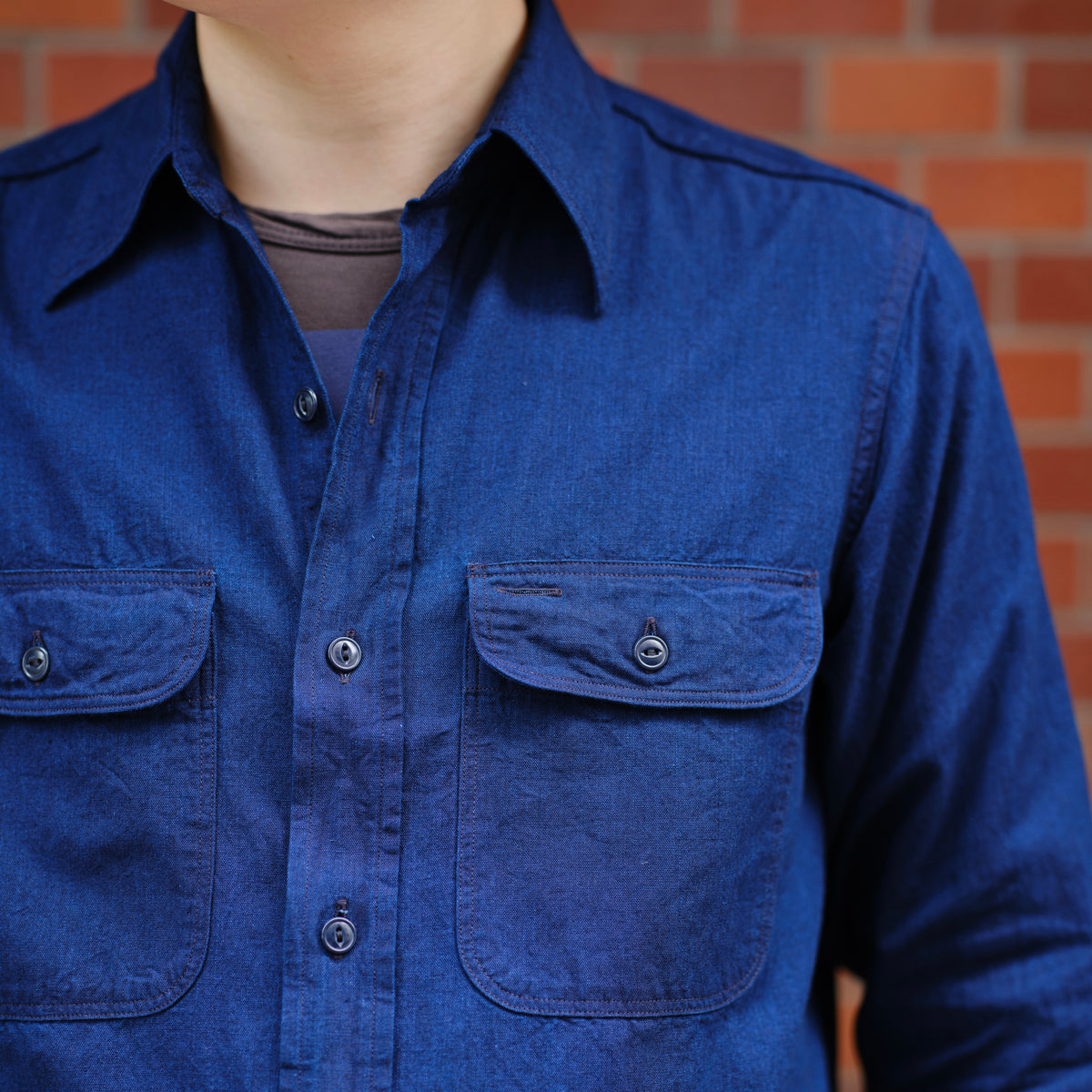 PETER CHAMBRAY DK.INDIGO