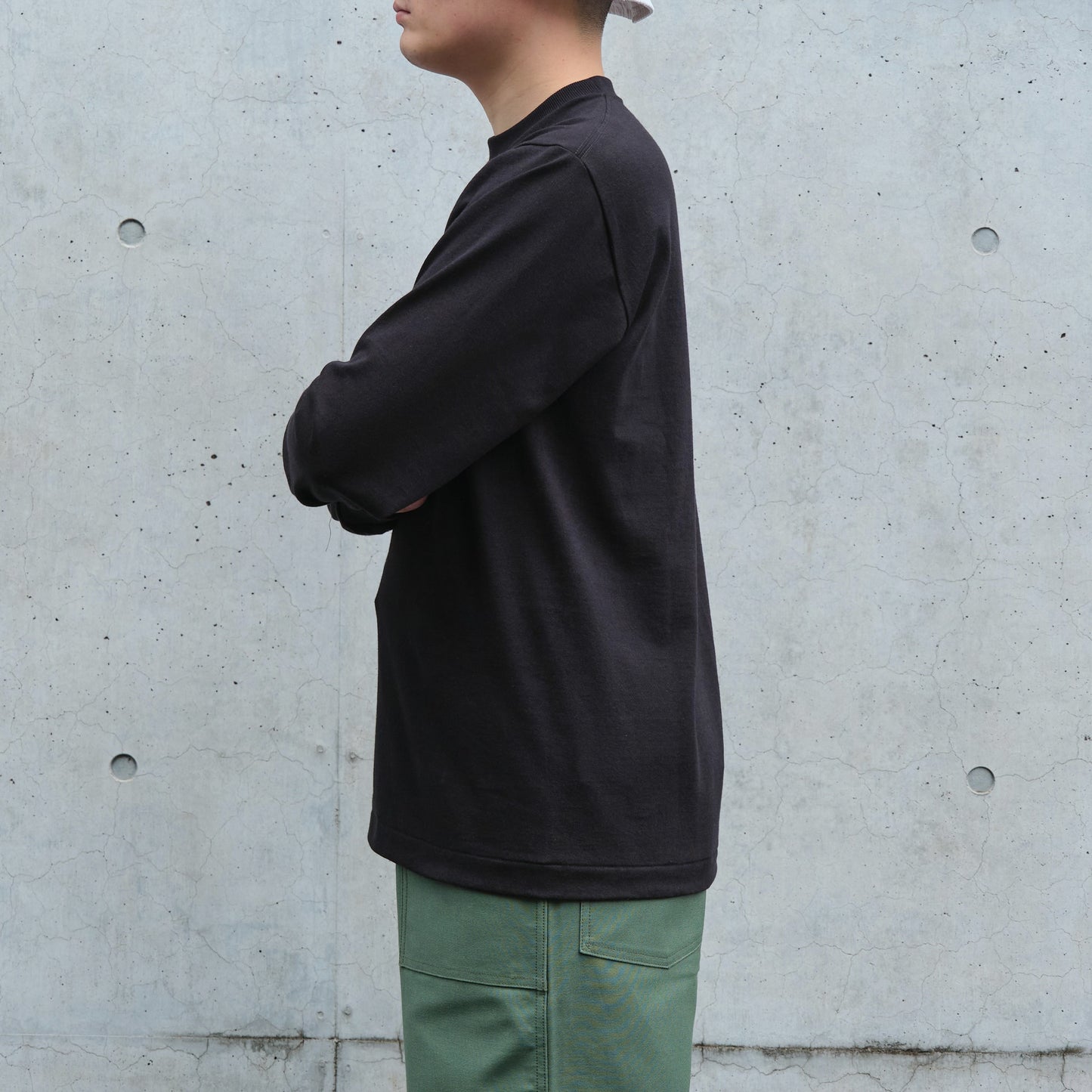 POCKET TEE L/S