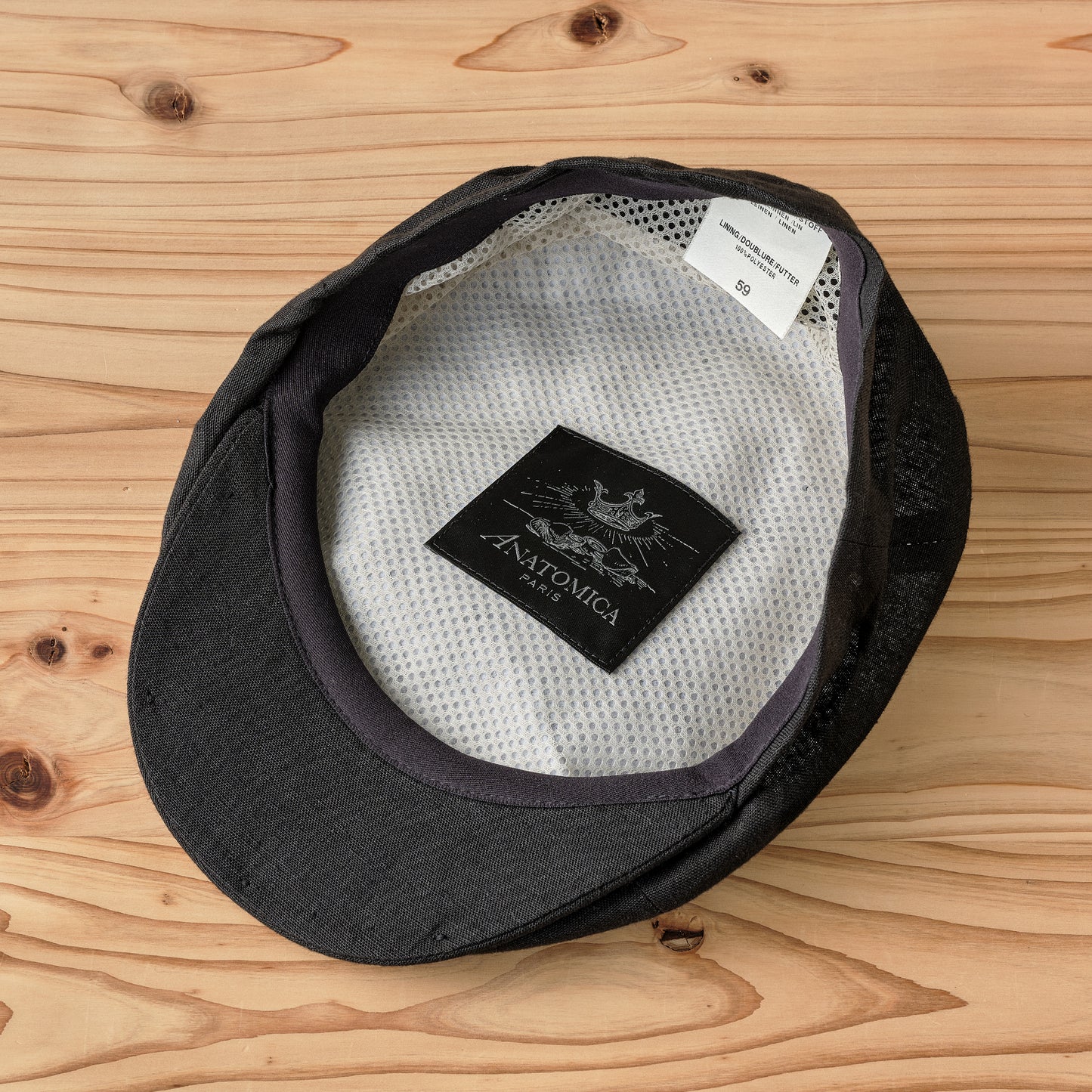 FLAT PANEL CAP LINEN