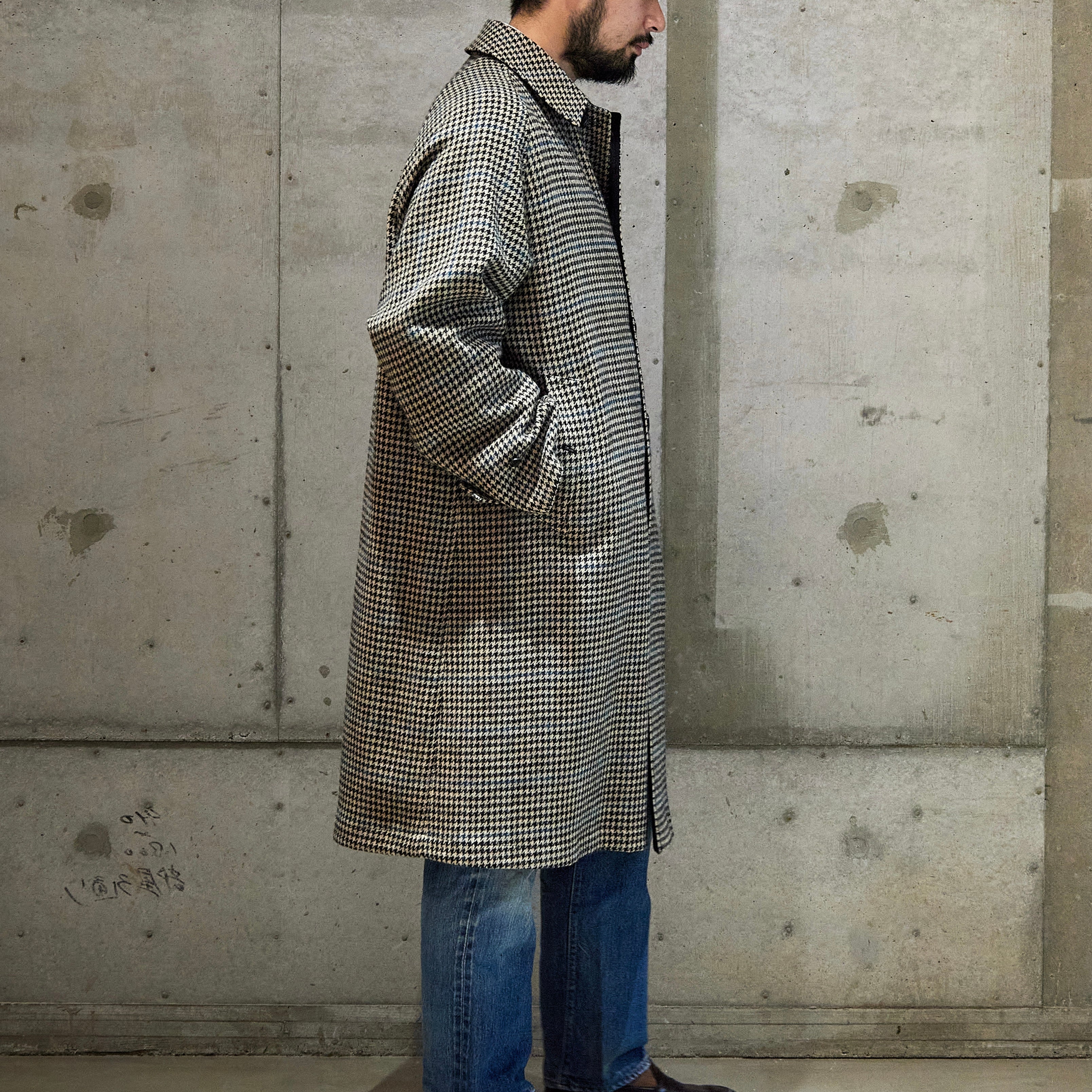 SINGLE RAGLAN COAT Ⅱ REVERSIBLE BLACK for 2025FW