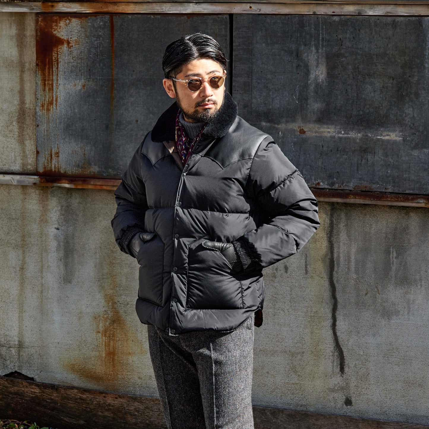 RMFC for ANATOMICA CHRISTY JACKET BLACK