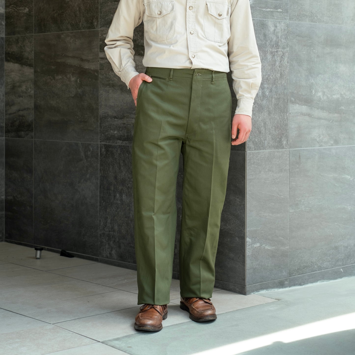 CHINO Ⅱ HERRING BONE