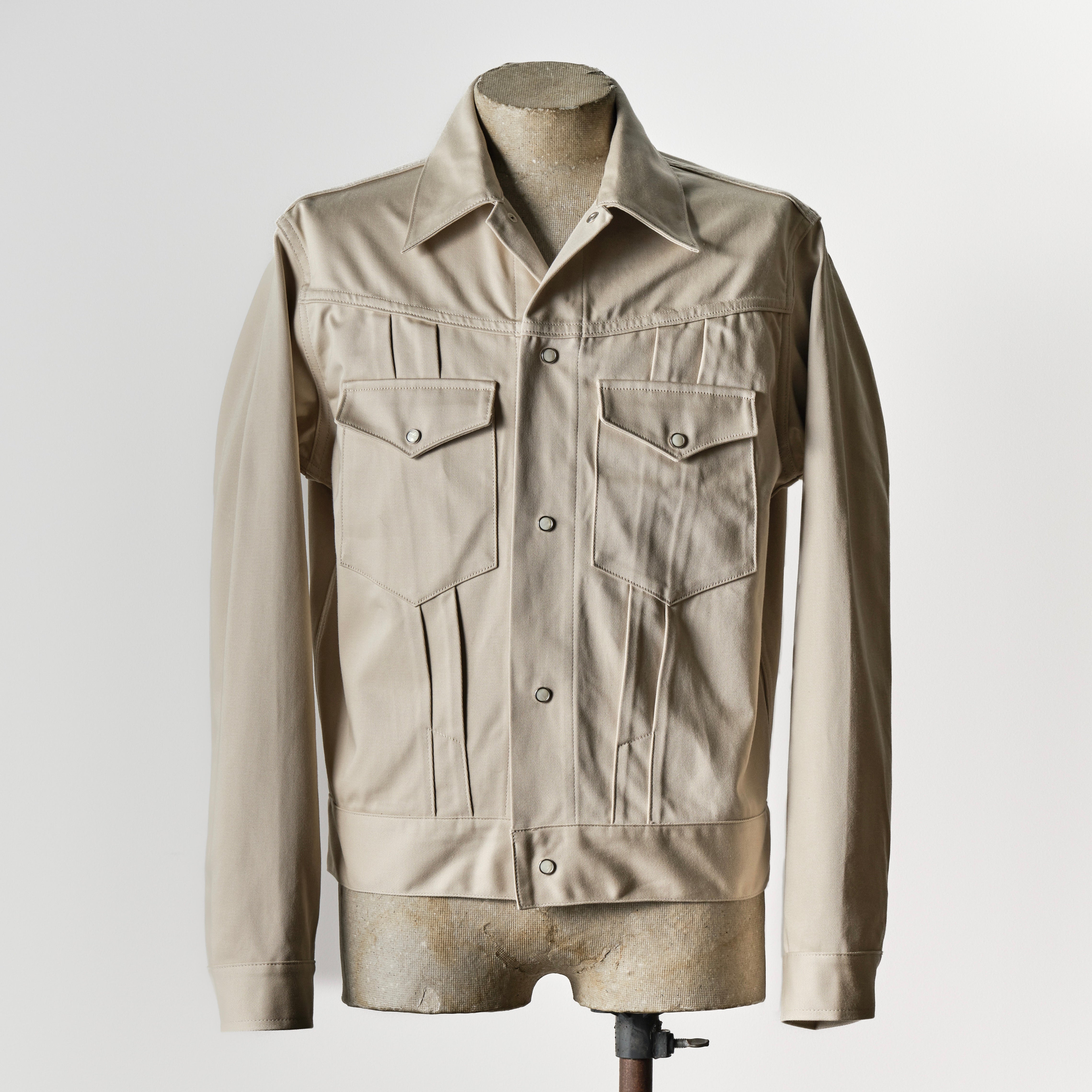 SAMUEL JACKET BEIGE – ANATOMICA NAGOYA