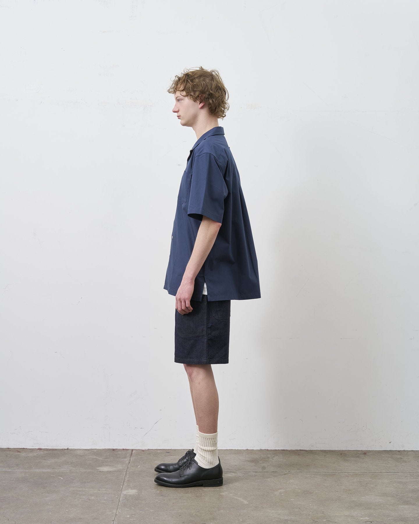 BIG YANK DECKIE SHIRTS POPLIN NAVY 【 Launch on 27th June】