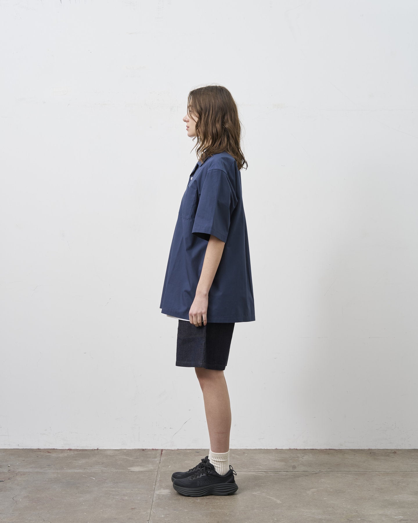BIG YANK DECKIE SHIRTS POPLIN NAVY 【 Launch on 27th June】