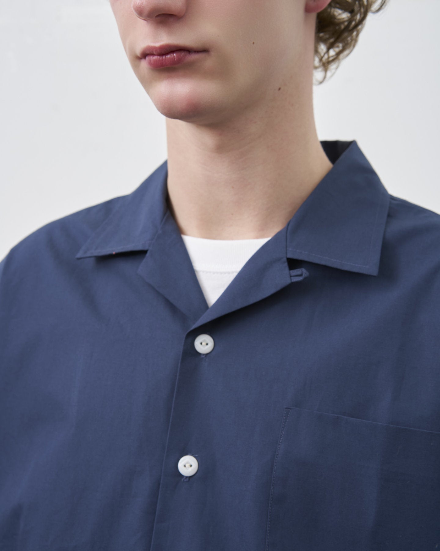 BIG YANK DECKIE SHIRTS POPLIN NAVY 【 Launch on 27th June】