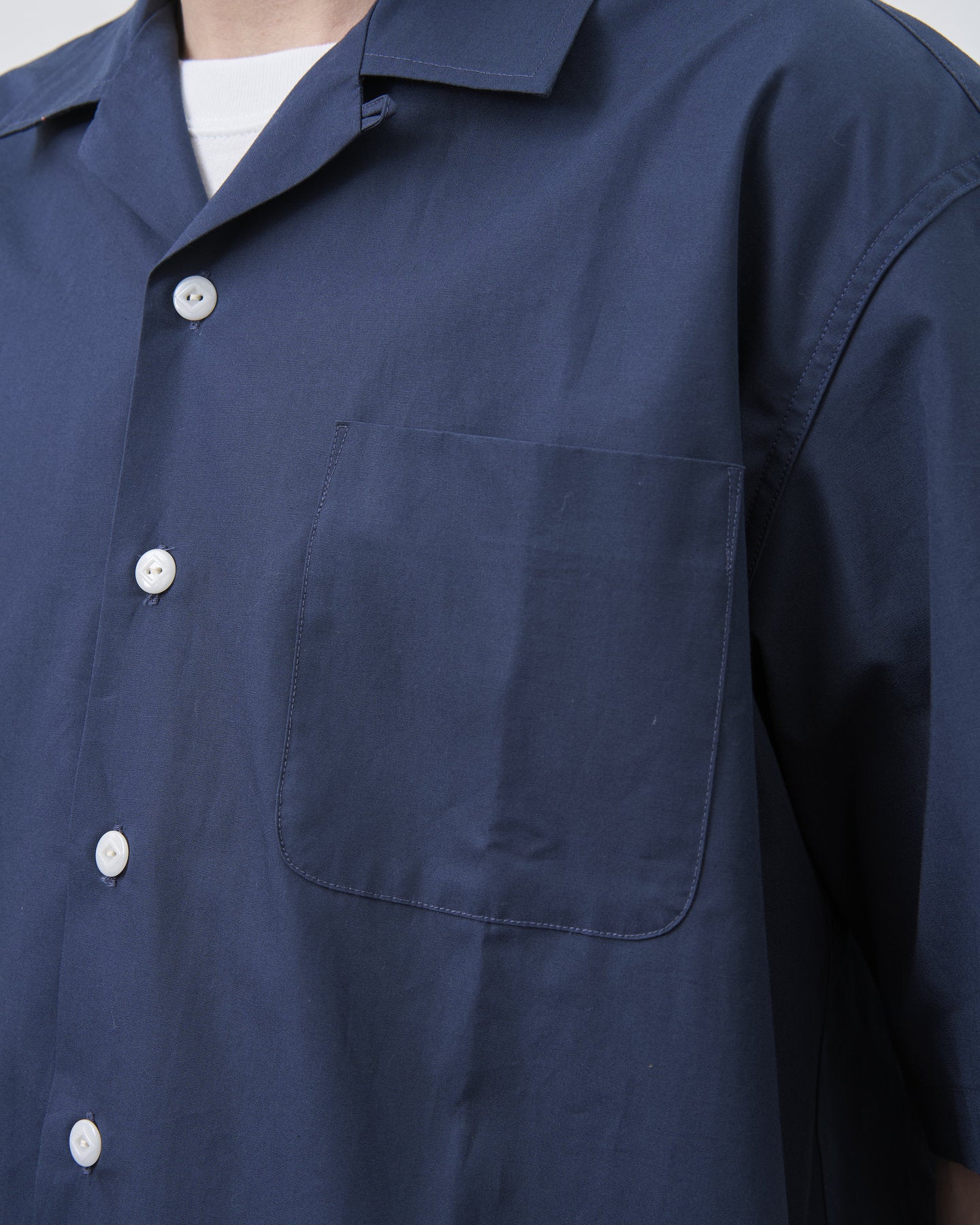 BIG YANK DECKIE SHIRTS POPLIN NAVY 【 Launch on 27th June】