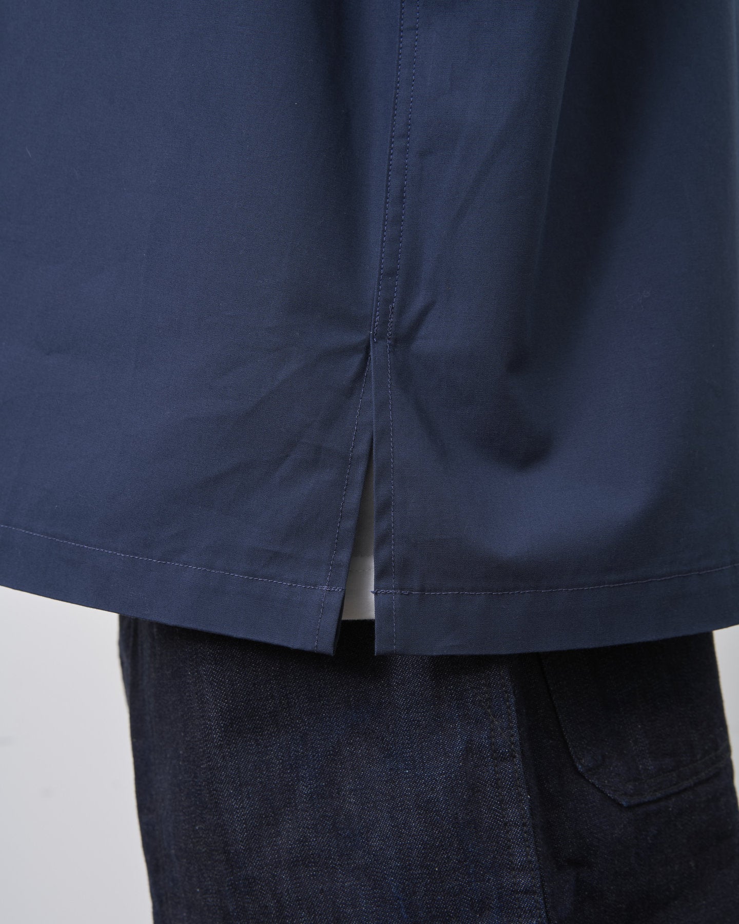 BIG YANK DECKIE SHIRTS POPLIN NAVY 【 Launch on 27th June】