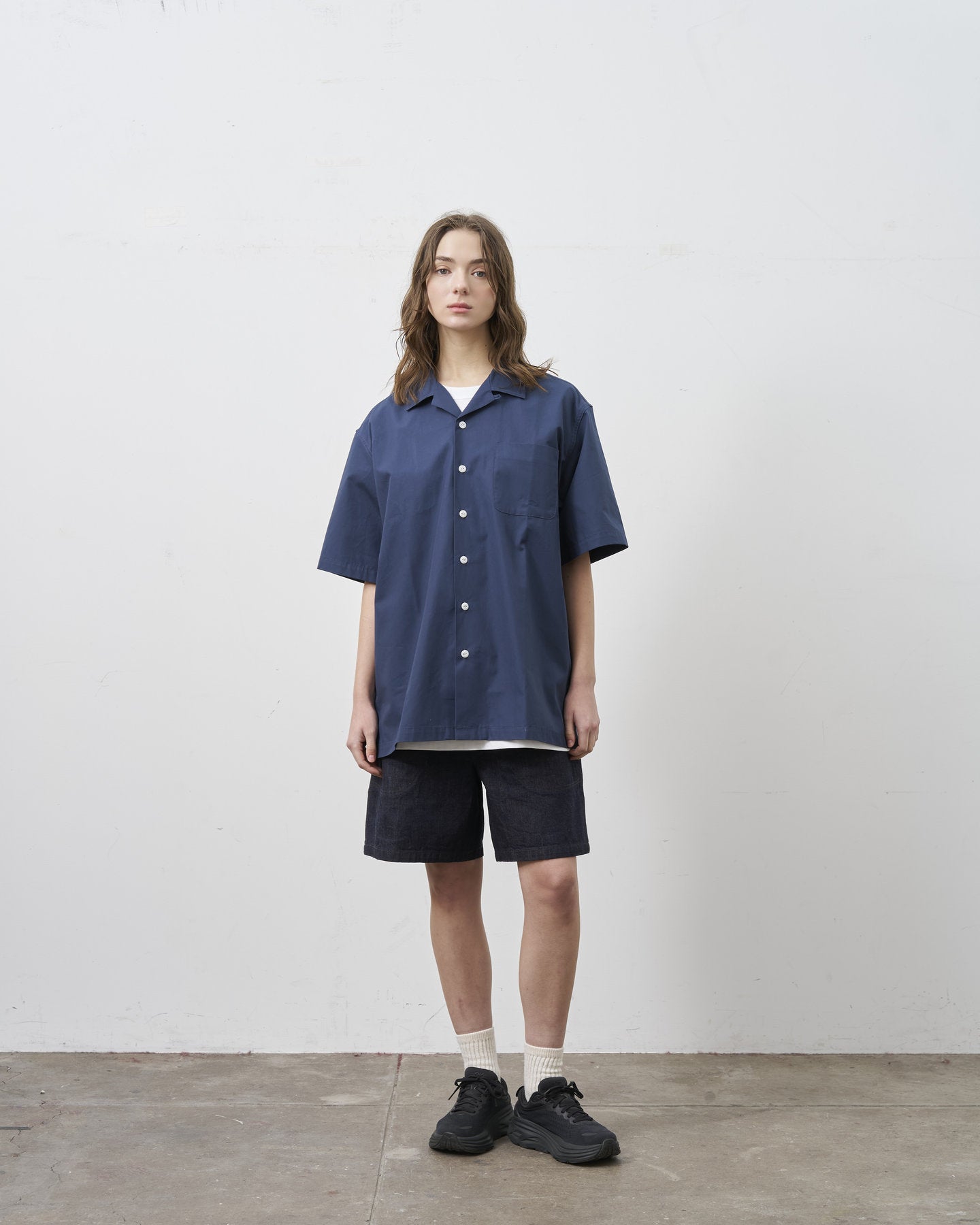 BIG YANK DECKIE SHIRTS POPLIN NAVY 【 Launch on 27th June】
