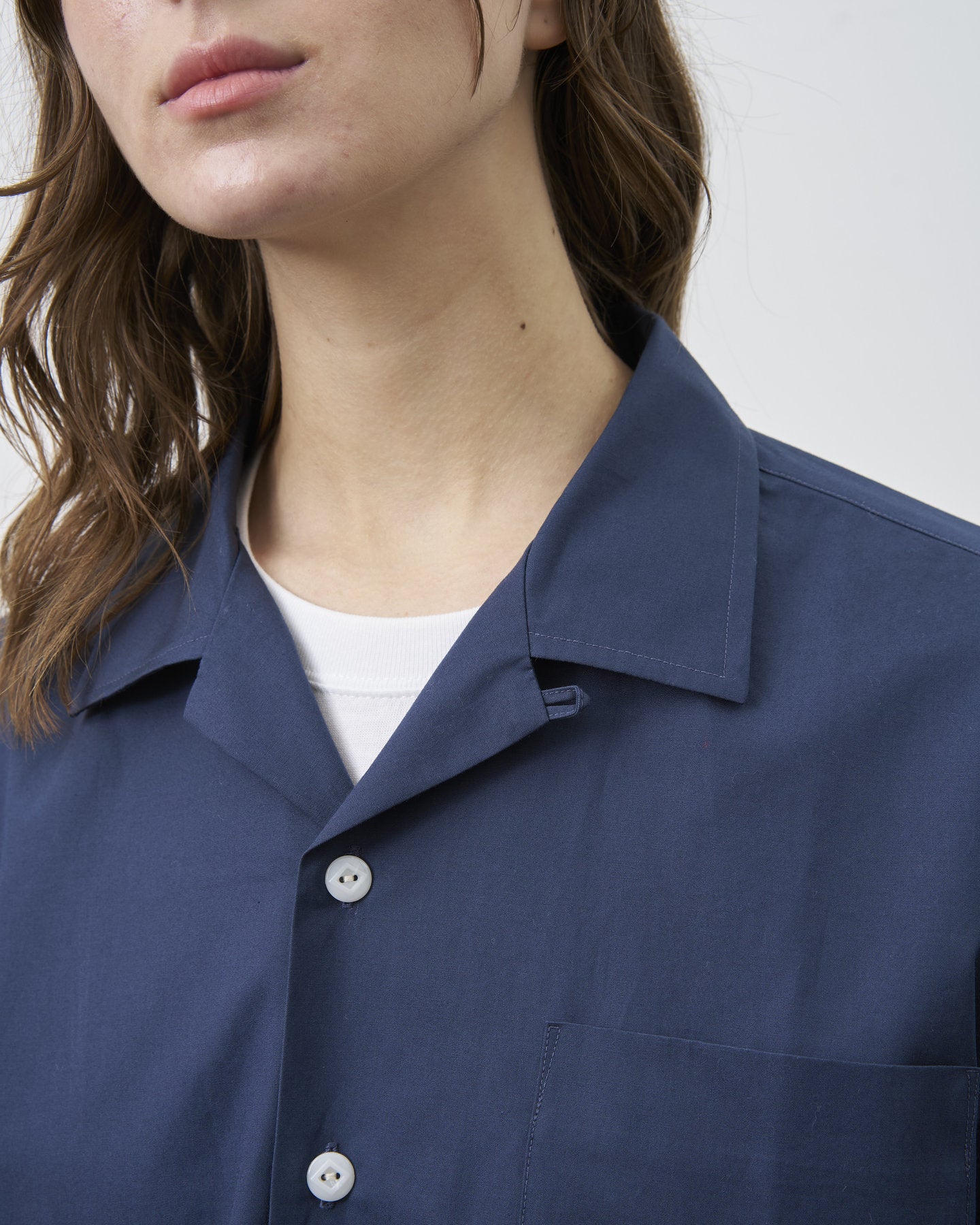 BIG YANK DECKIE SHIRTS POPLIN NAVY 【 Launch on 27th June】