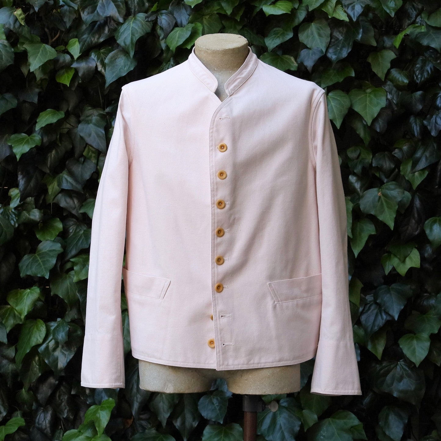DOLMAN COUTIL COTTON LILAC STRIPES