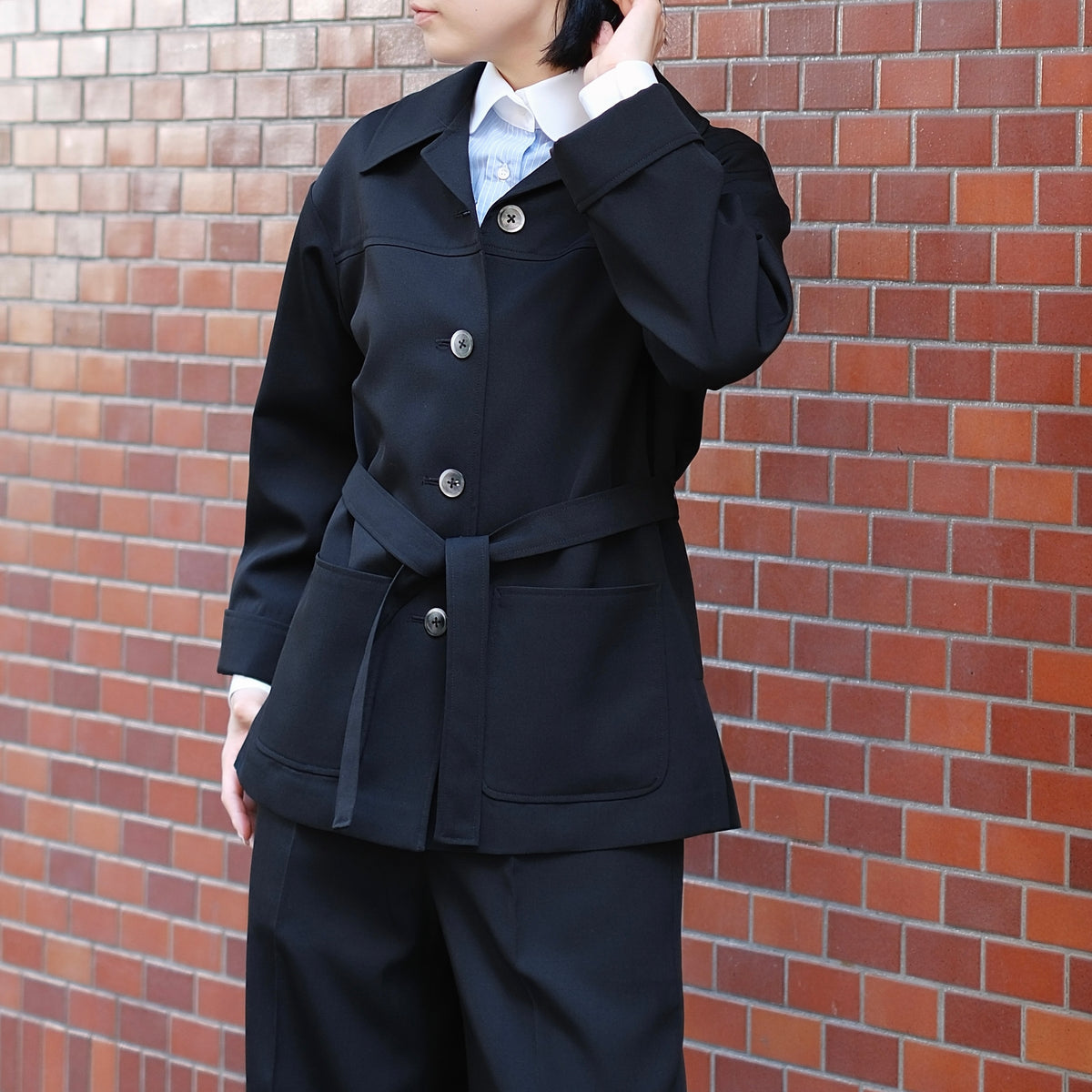 EUGENE JACKET WOOL TWILL