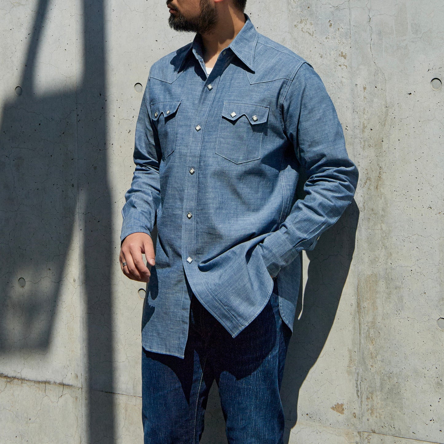 HARRISON SHIRTS CHAMBRAY