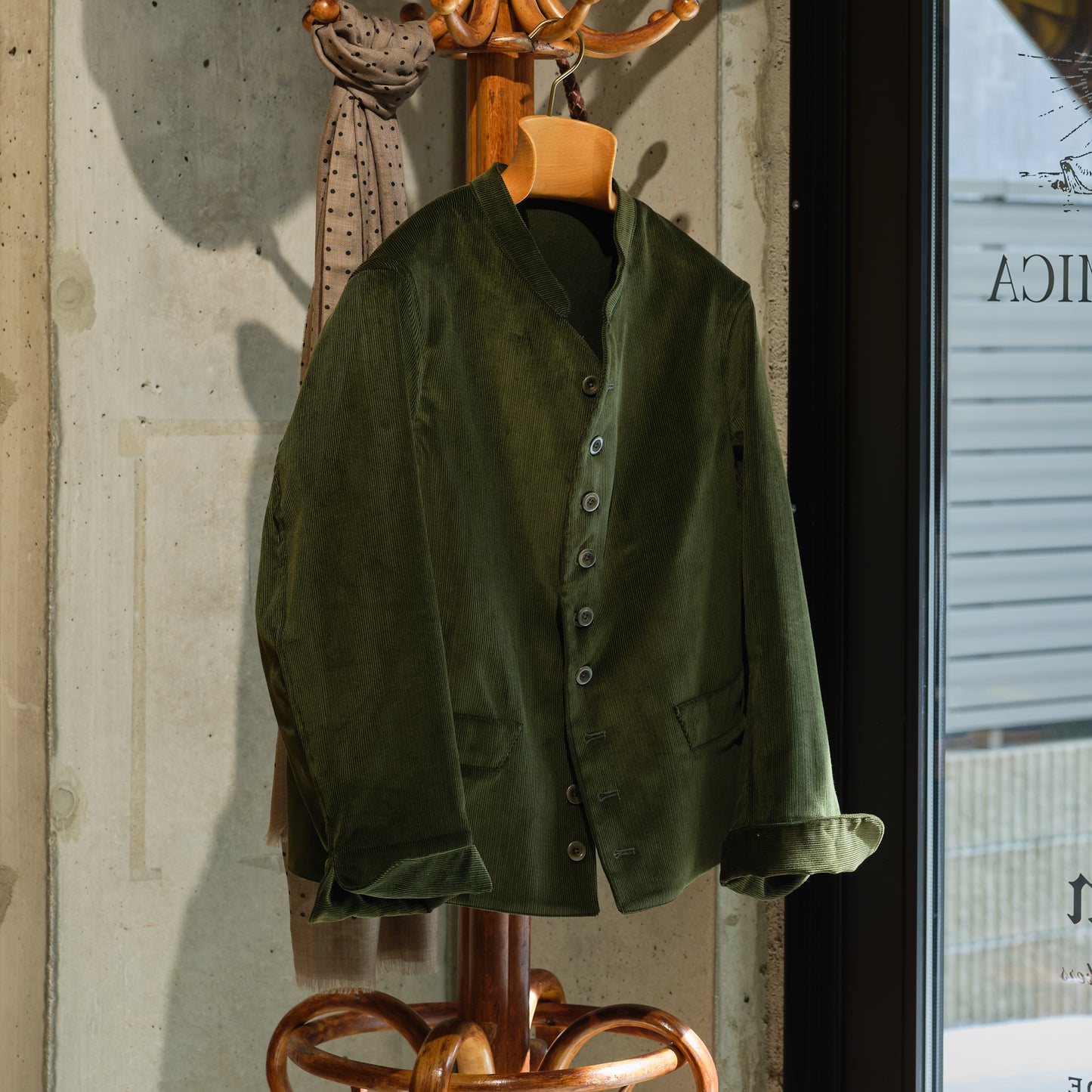 DOLMAN BABY CORDUROY OLIVE