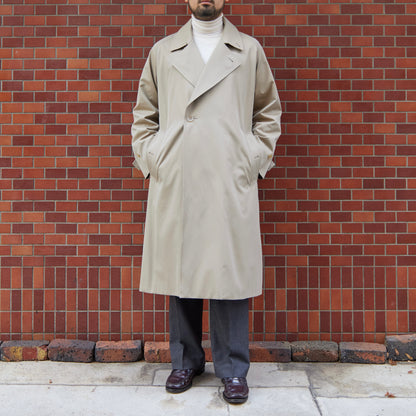 SINGLE RAGLAN COAT Ⅹ GABARDINE BEIGE