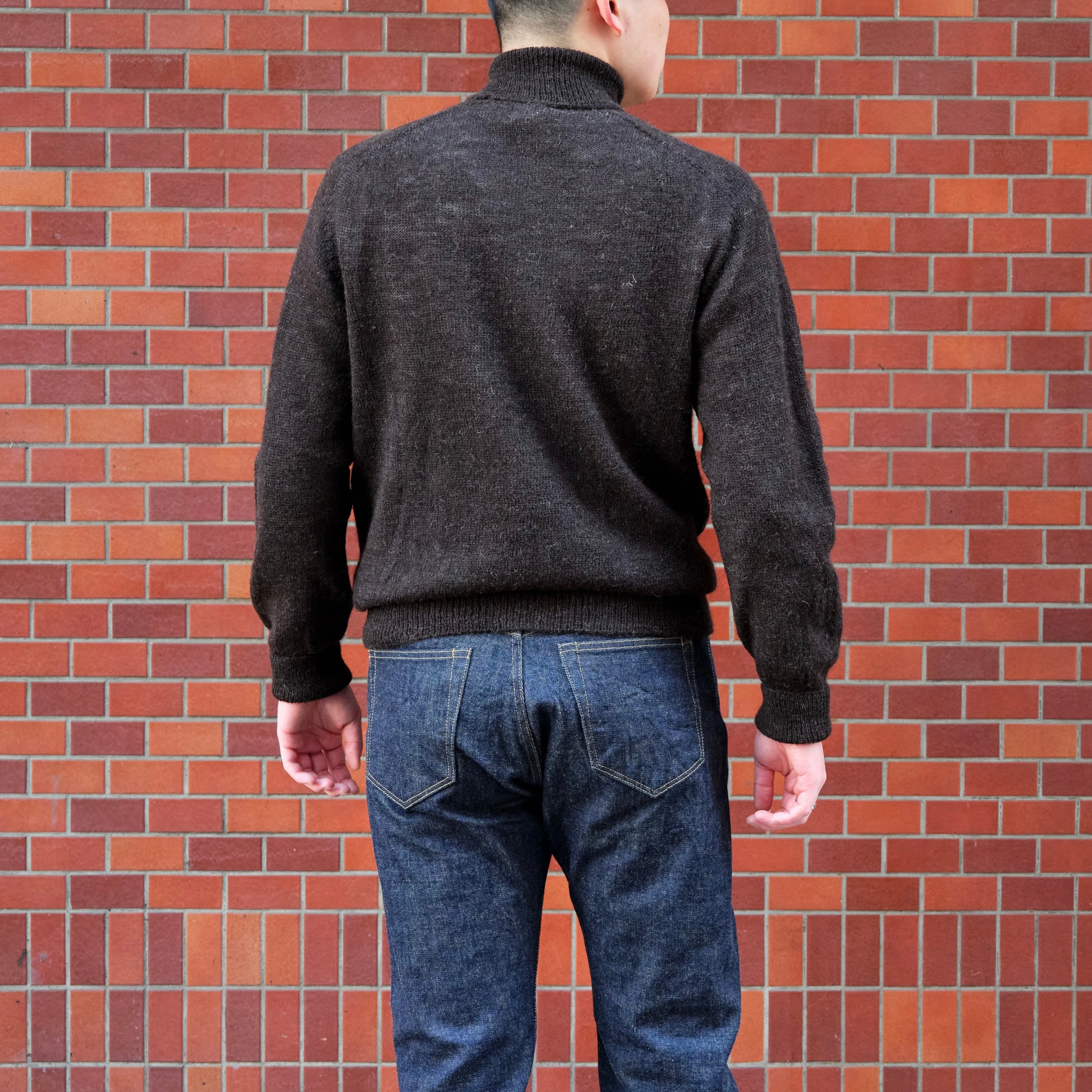 1PLY SHETLAND SWEATER TURTLE – ANATOMICA NAGOYA