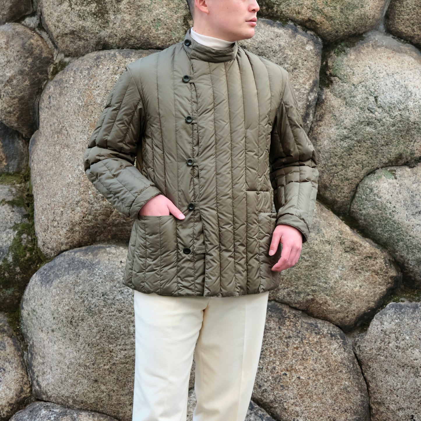 RMFC for ANATOMICA ALEXANDER DOWN JACKET OLIVE