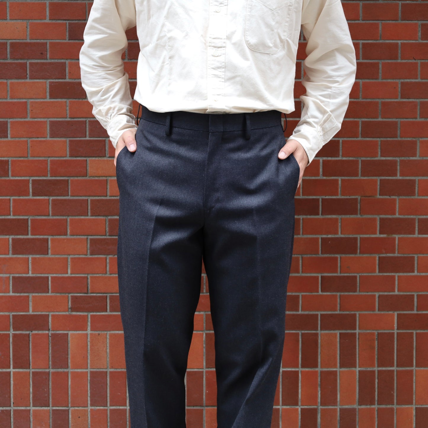 TRIM FIT PANTS Ⅲ WOOL SERGE