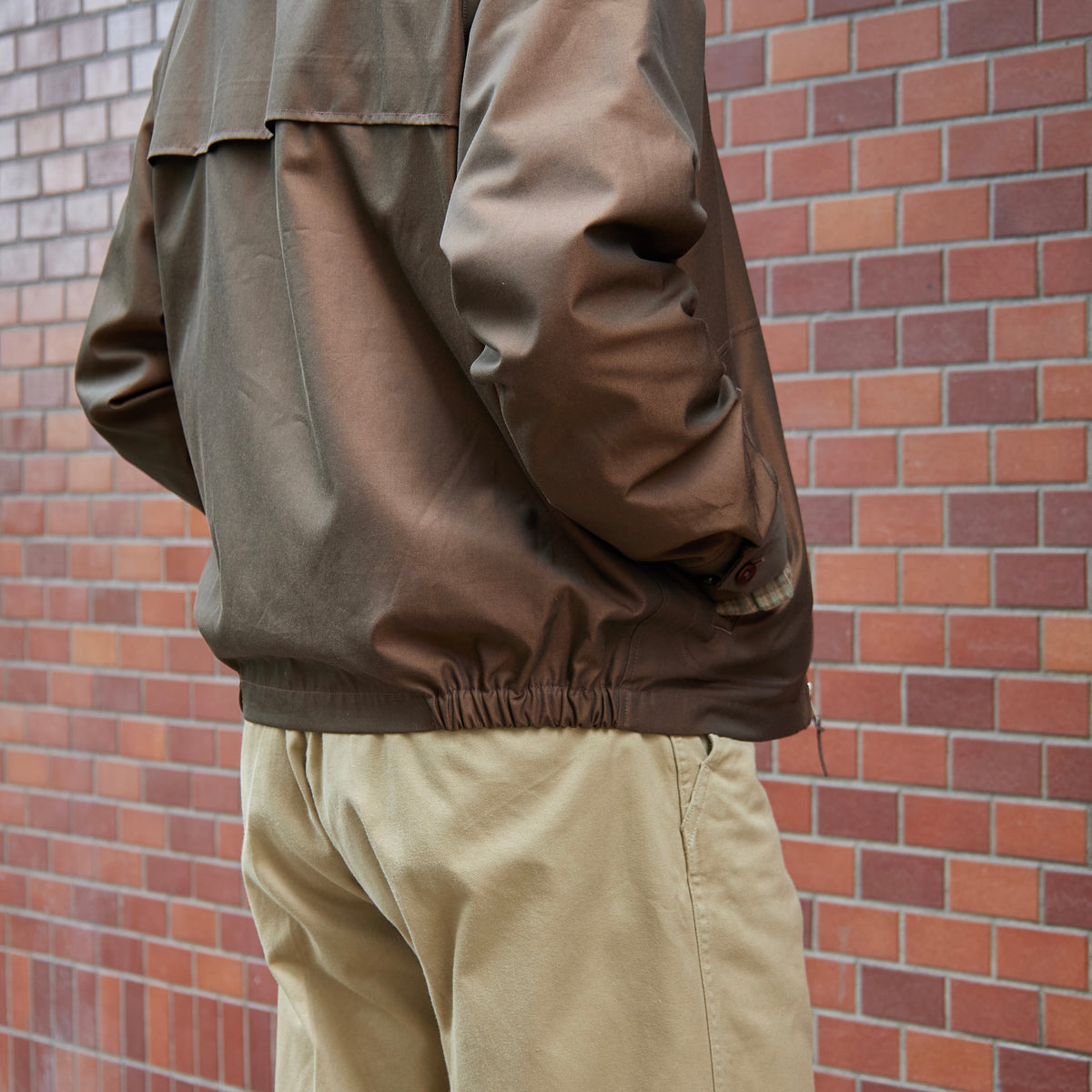 ANATOMICA by BRAGGIN' DRAGON VAN NUYS JACKET BROWN