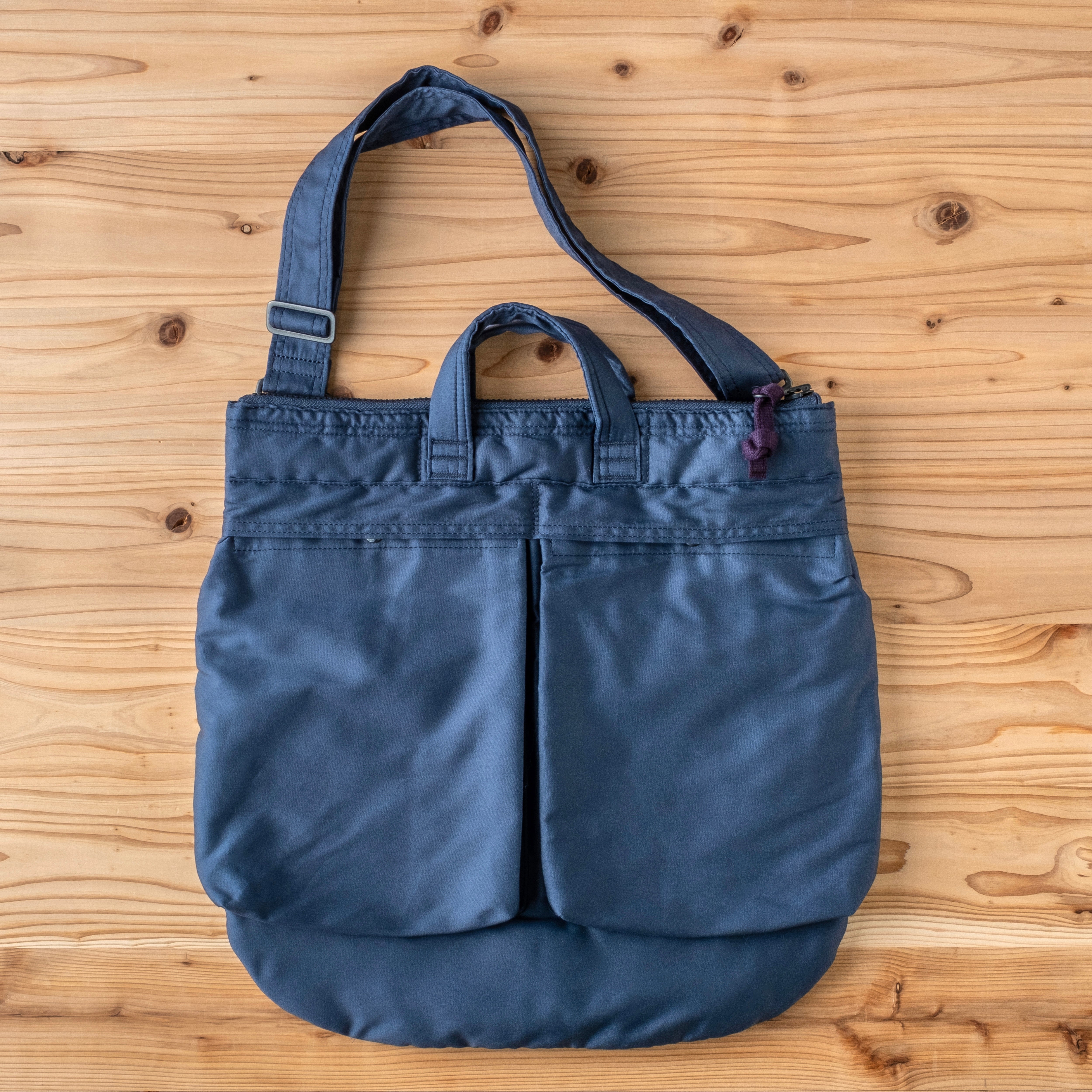 U.S.A.F. HELMET BAG NAVY SMALL – ANATOMICA NAGOYA