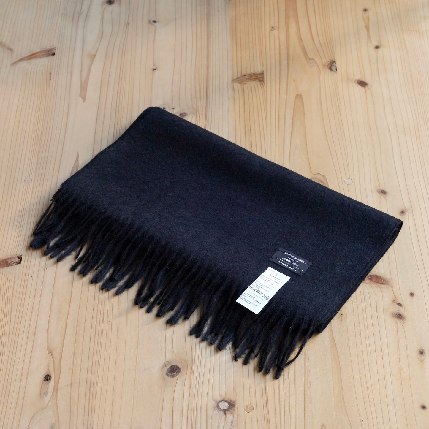 THE INOUE BROTHERS for ANATOMICA BRUSHED SCARF