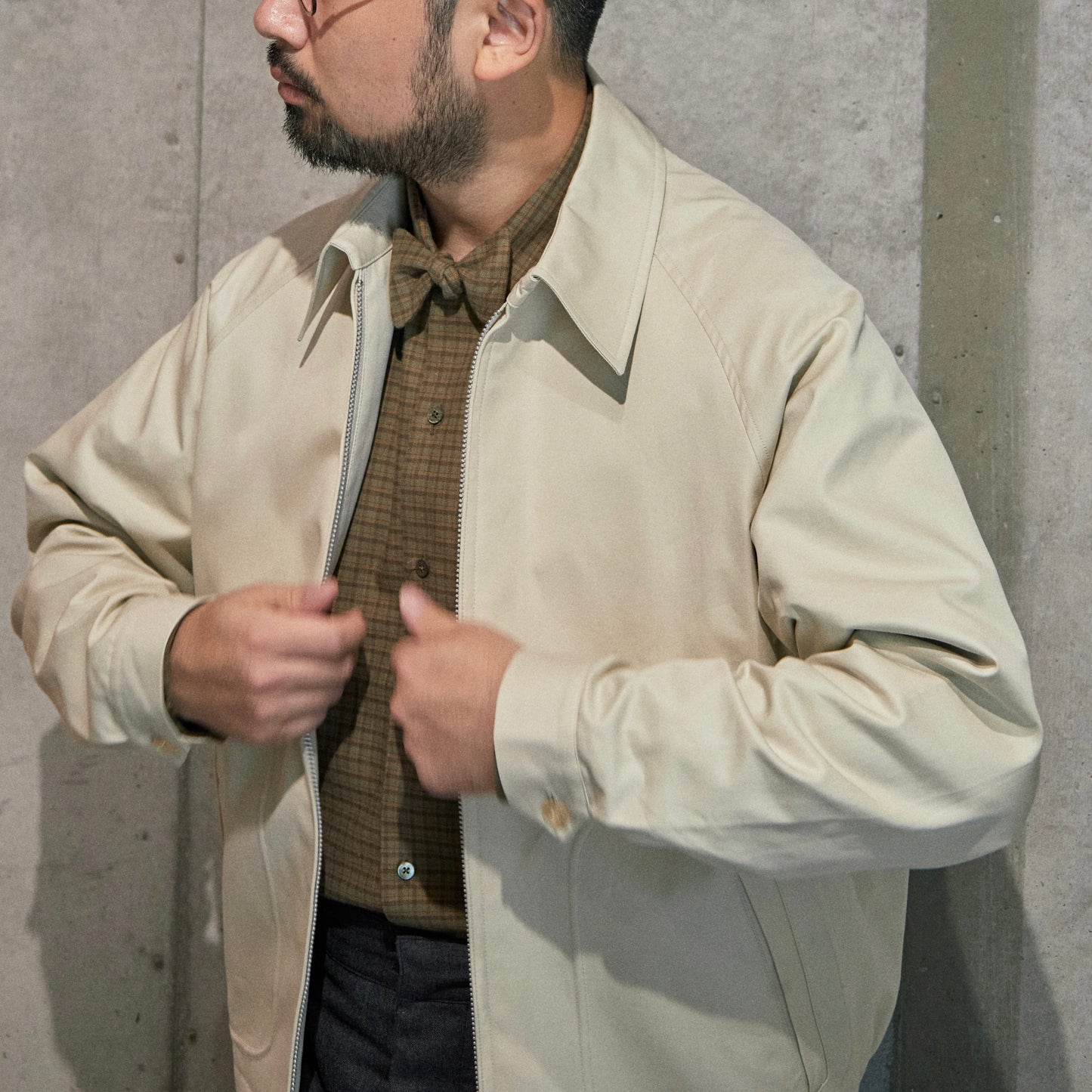 ANATOMICA by BRAGGIN' DRAGON VAN NUYS JACKET OYSTER