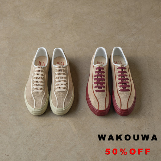 WAKOUWA DECK'N COURT LOW-TOP VINTAGE SHEETS