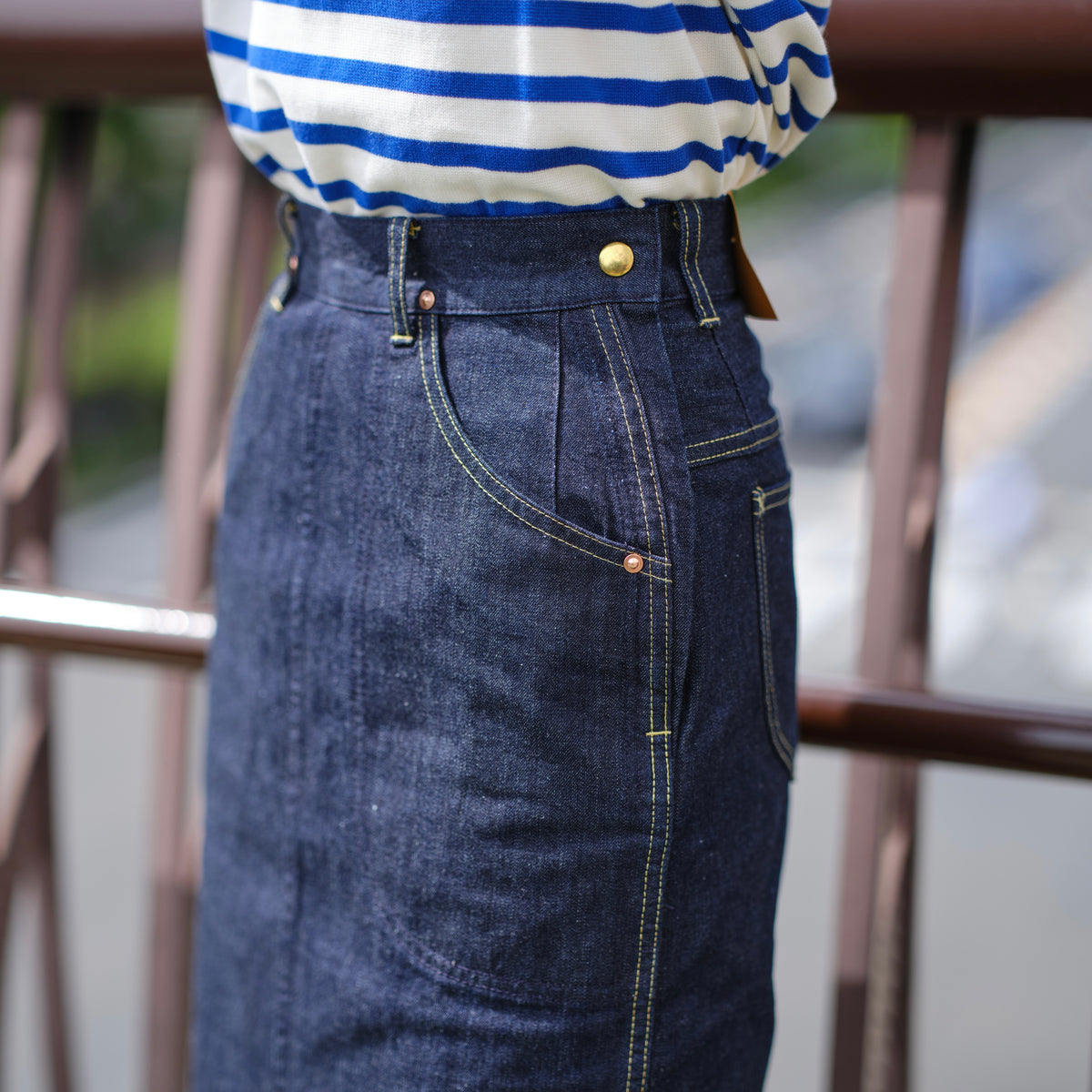 618 MARILYN VI DENIM ONE WASH