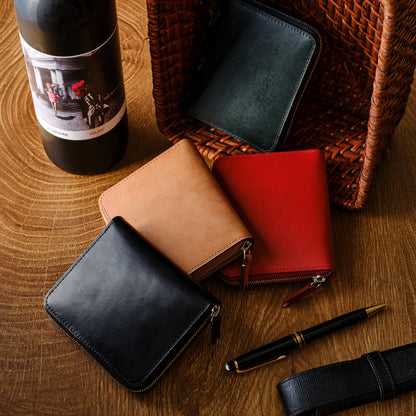 ANATOMICA×GANZO WALLET HORSE BUTT MEDIUM