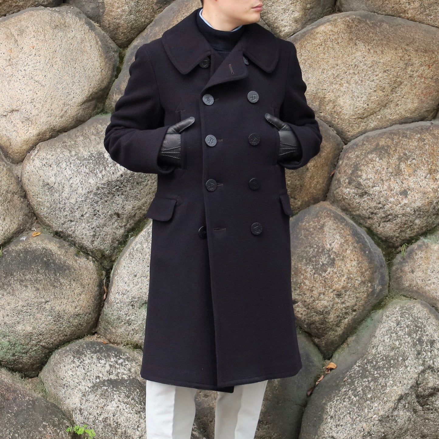 PEA COAT LONG MADE IN JAPAN