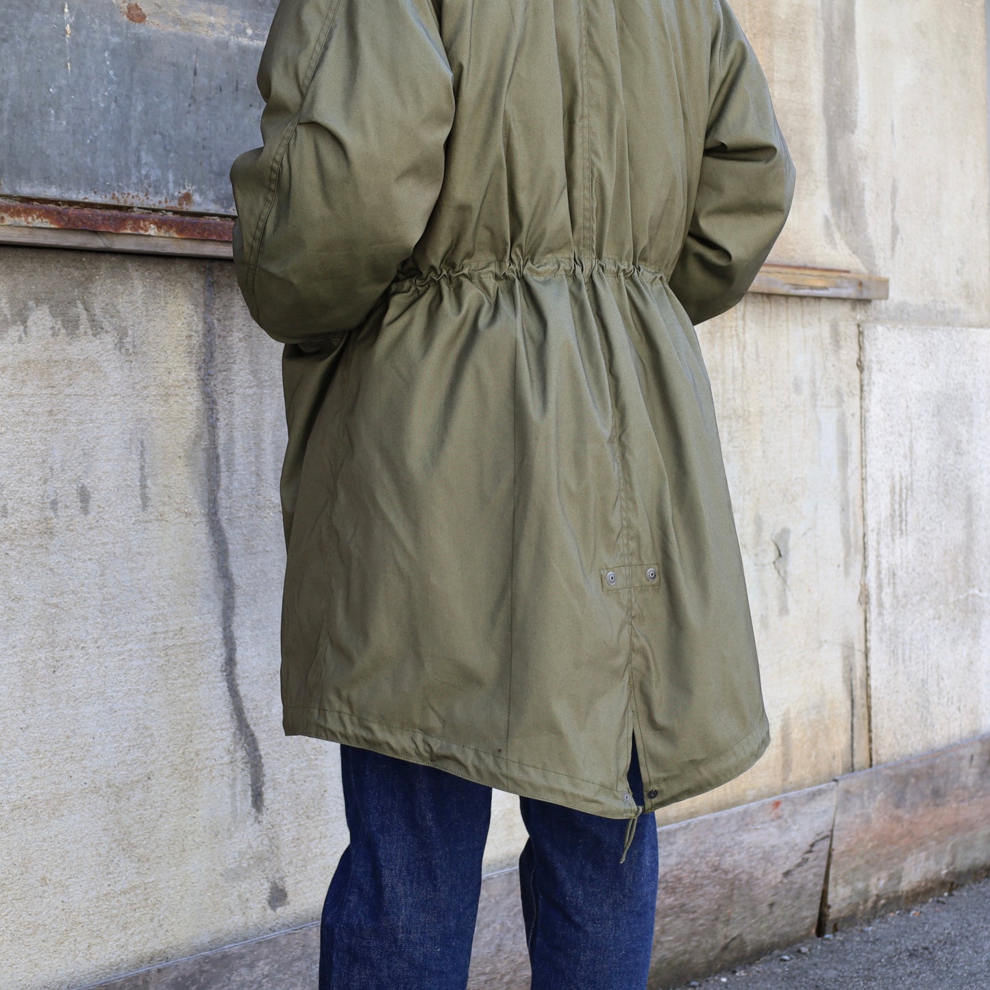 RMFC M65 FISHTAIL PARKA VINTAGE POPLIN  with DOWN LINER OLIVE