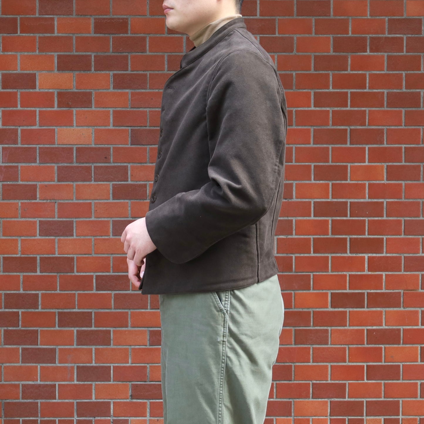 DOLMAN ENGLISH MOLESKIN BROWN