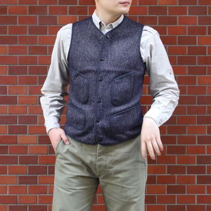BEACH CLOTH VEST SALT & PEPPER