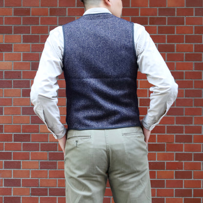 BEACH CLOTH VEST SALT & PEPPER
