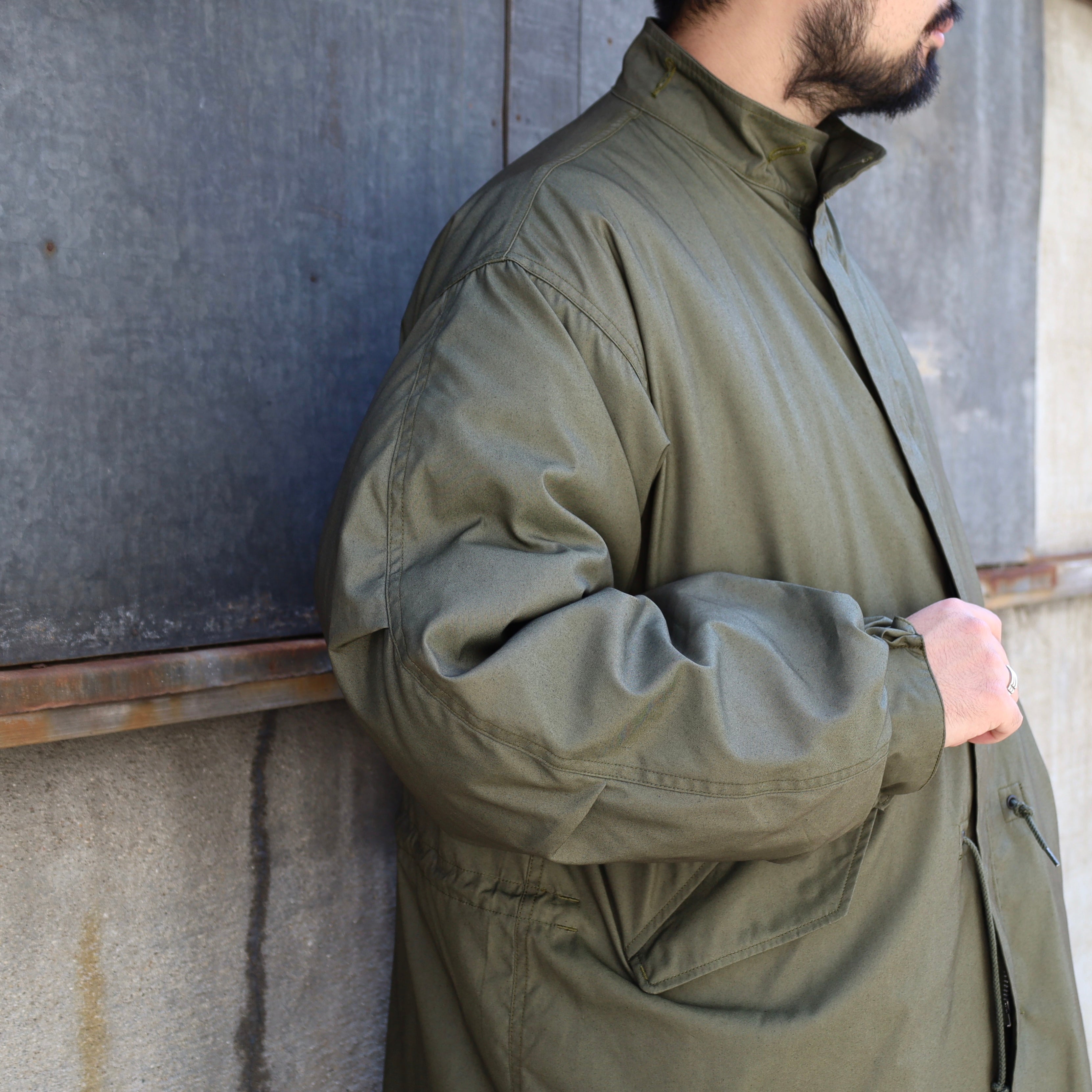RMFC M65 FISHTAIL PARKA VINTAGE POPLIN with DOWN LINER OLIVE