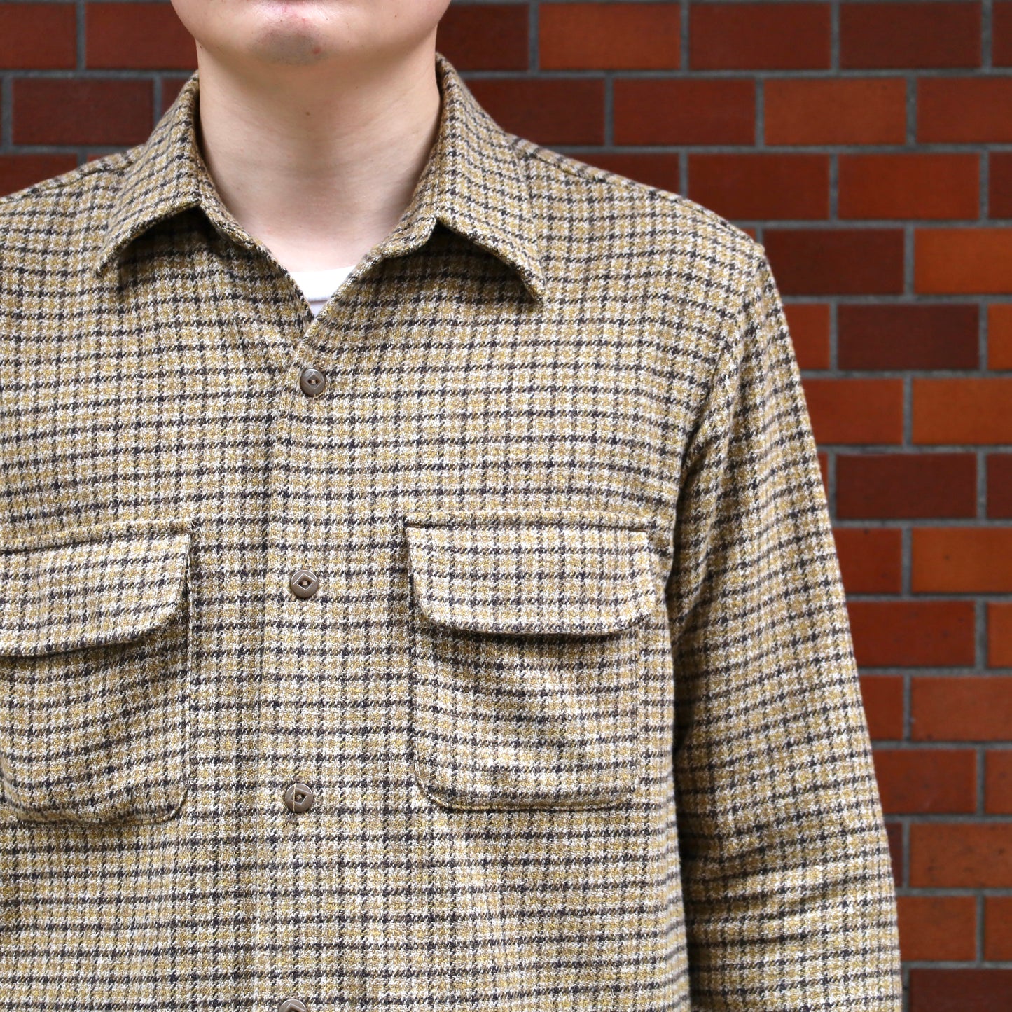 BIG YANK ROGER SHIRTS COTTON TWEED PLAID