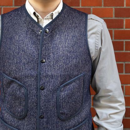 BEACH CLOTH VEST SALT & PEPPER