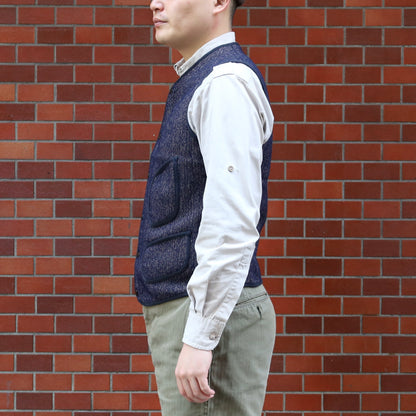 BEACH CLOTH VEST SALT & PEPPER