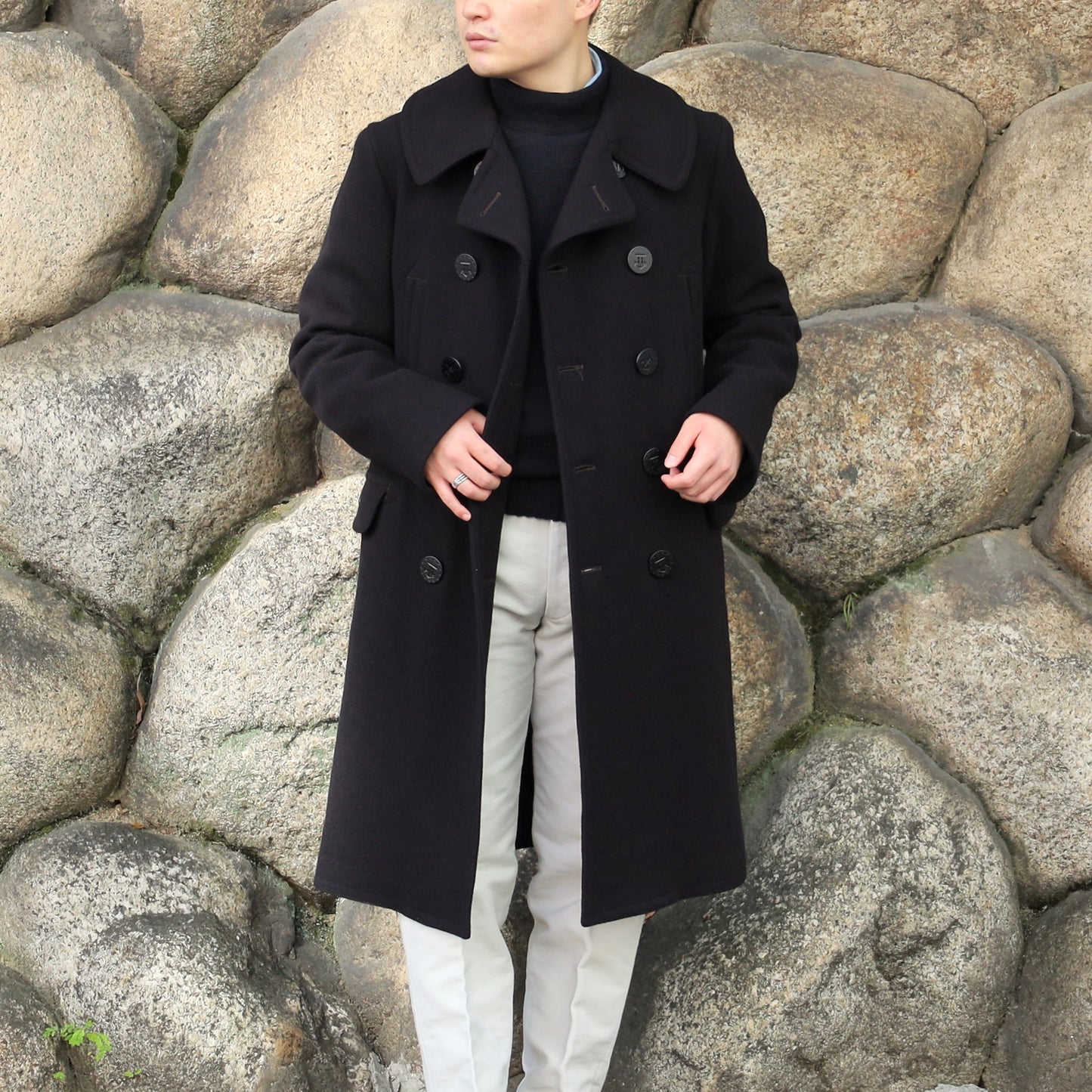 PEA COAT LONG MADE IN JAPAN