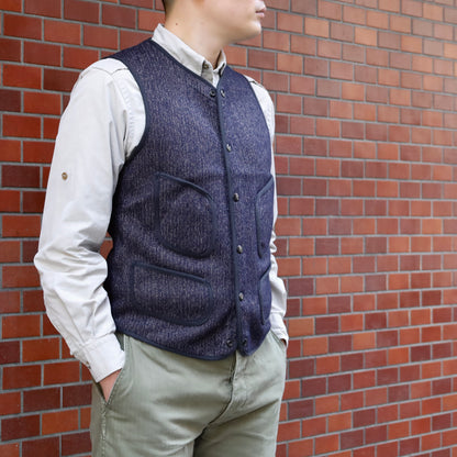 BEACH CLOTH VEST SALT & PEPPER
